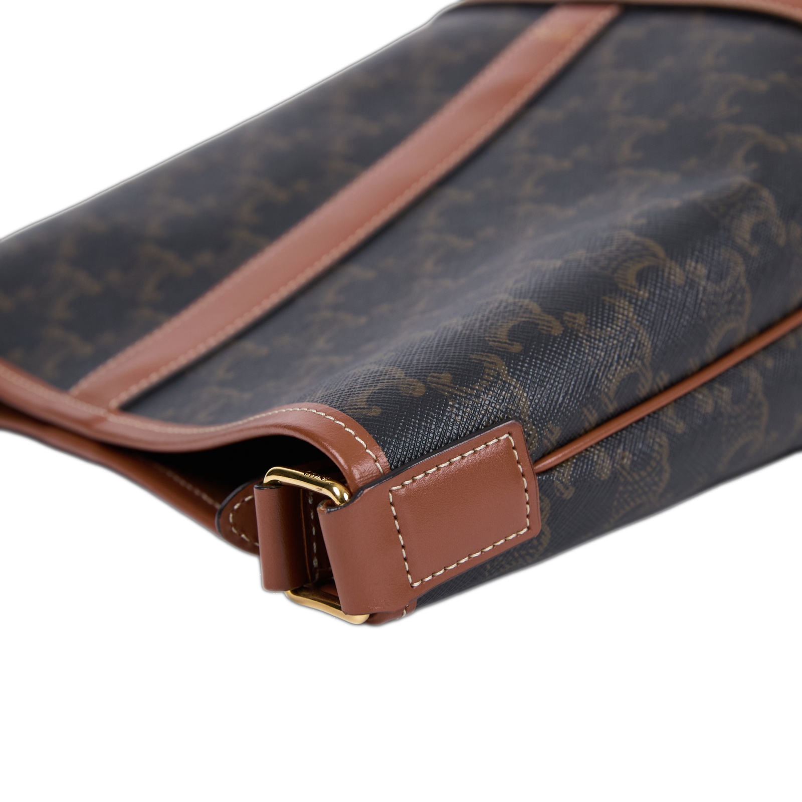 思琳 CELINE Triomphe帆布 小型 Bucket 肩背 水桶包 191442CAS 凱旋門SMALL BUCKET斜背包 防塵袋/購買證明