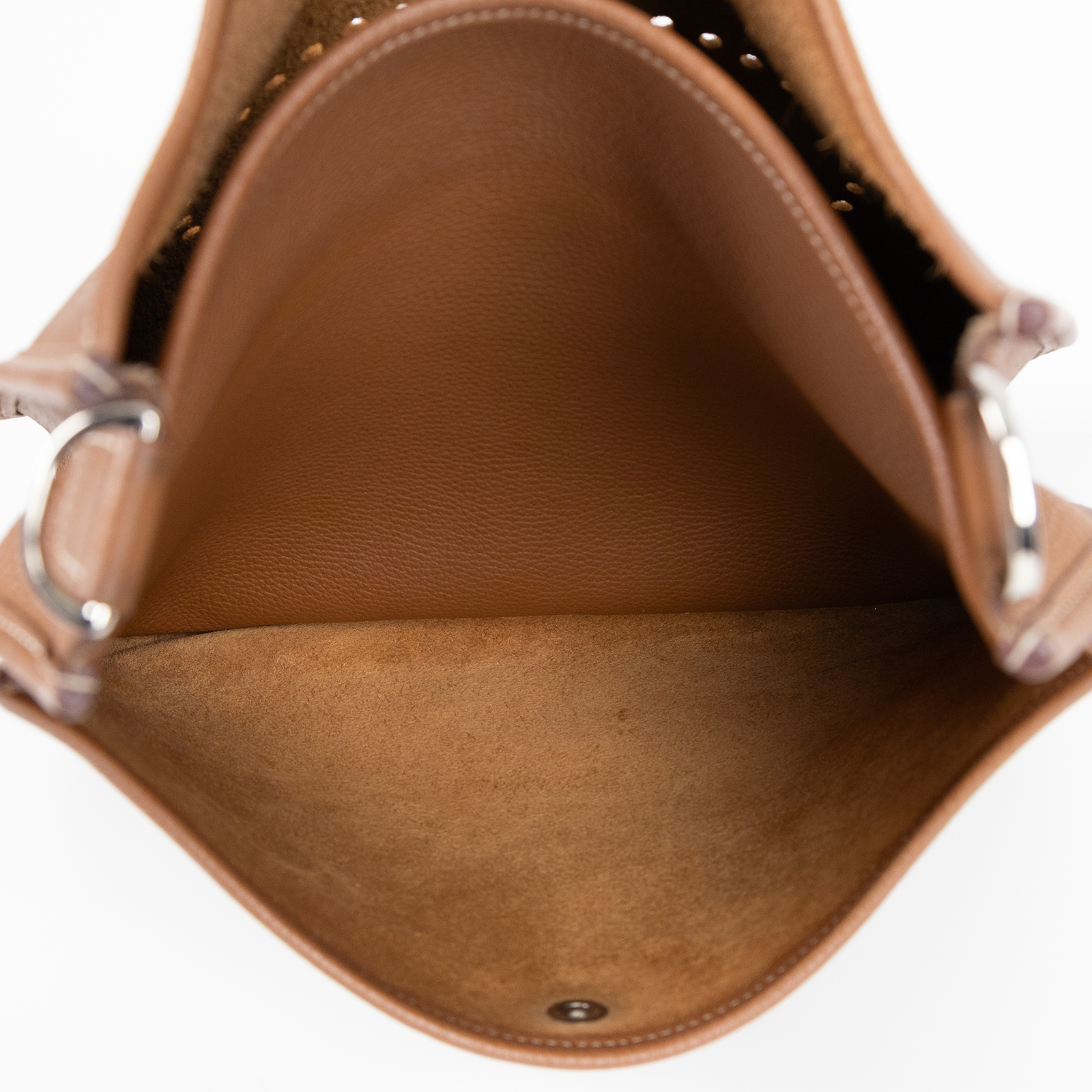 愛馬仕 Hermes Evelyne Bag 伊芙琳包 33 EV33 X BS 003 ZB X刻金棕EVELYNE33 背帶