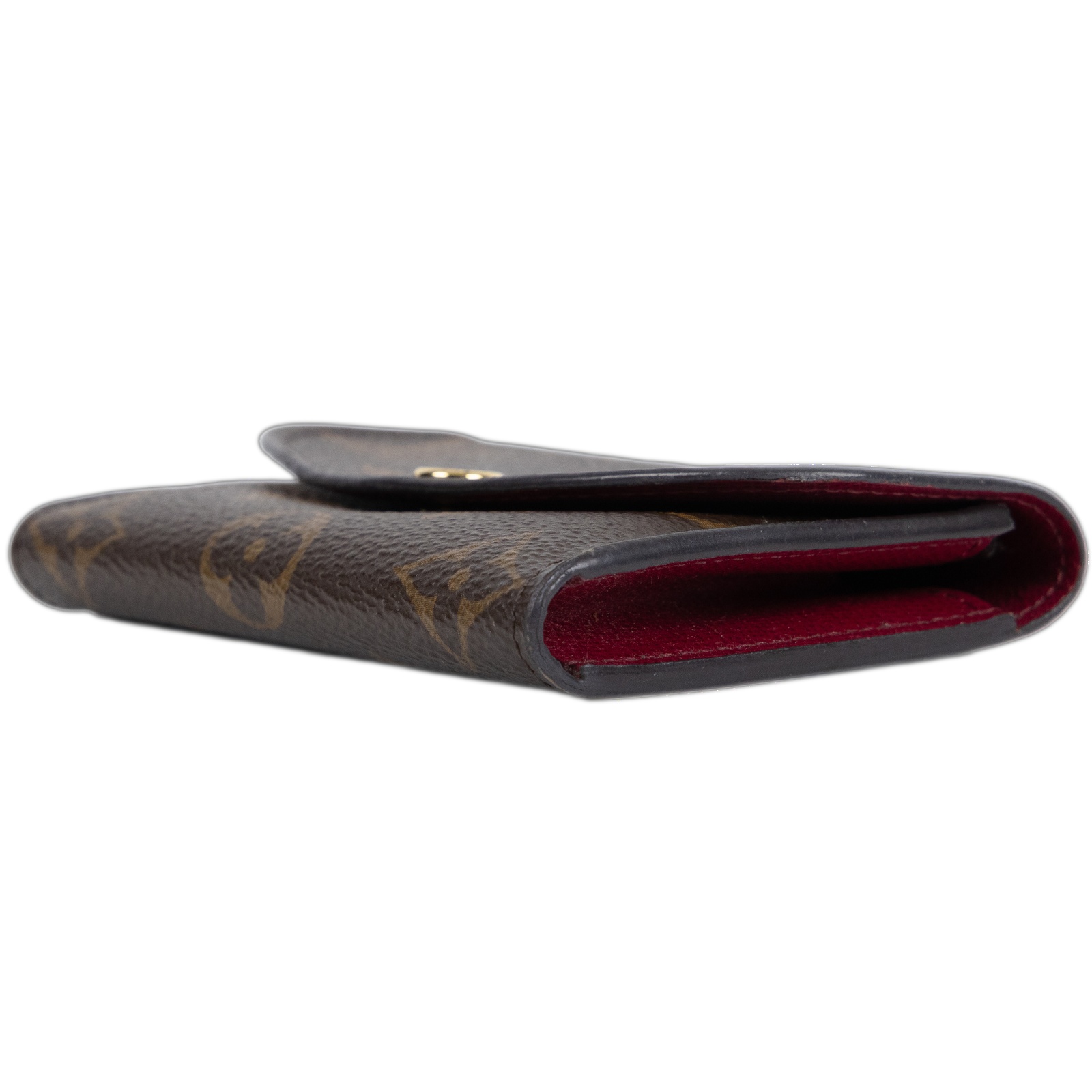 路易威登 LOUIS VUITTON Rosalie 零錢包 經典帆布 紫紅色 M41939 晶片款 酒紅色Rosalie 零錢包 原廠盒子/防塵袋