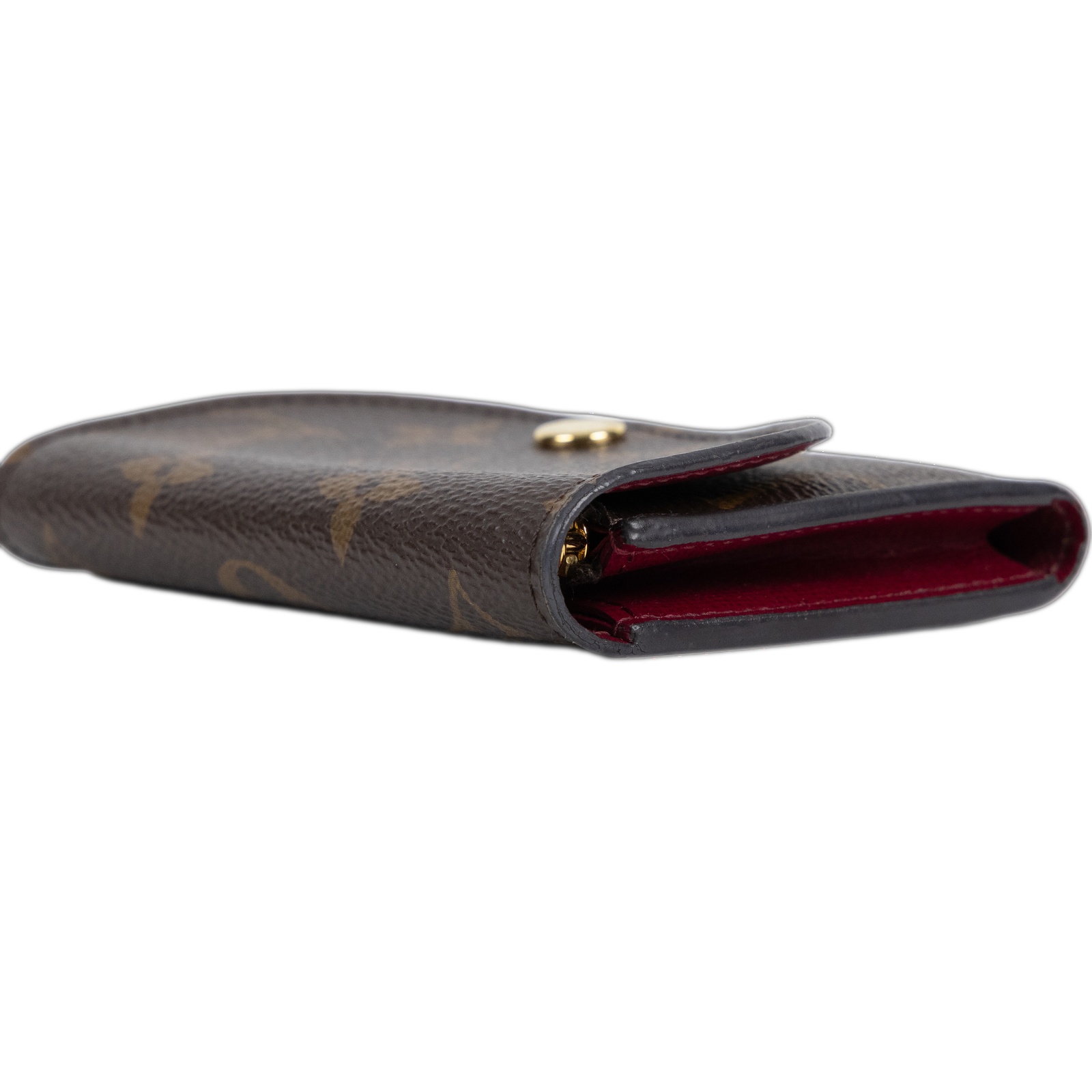 路易威登 LOUIS VUITTON Rosalie 零錢包 經典帆布 紫紅色 M41939 晶片款 酒紅色Rosalie 零錢包 原廠盒子/防塵袋