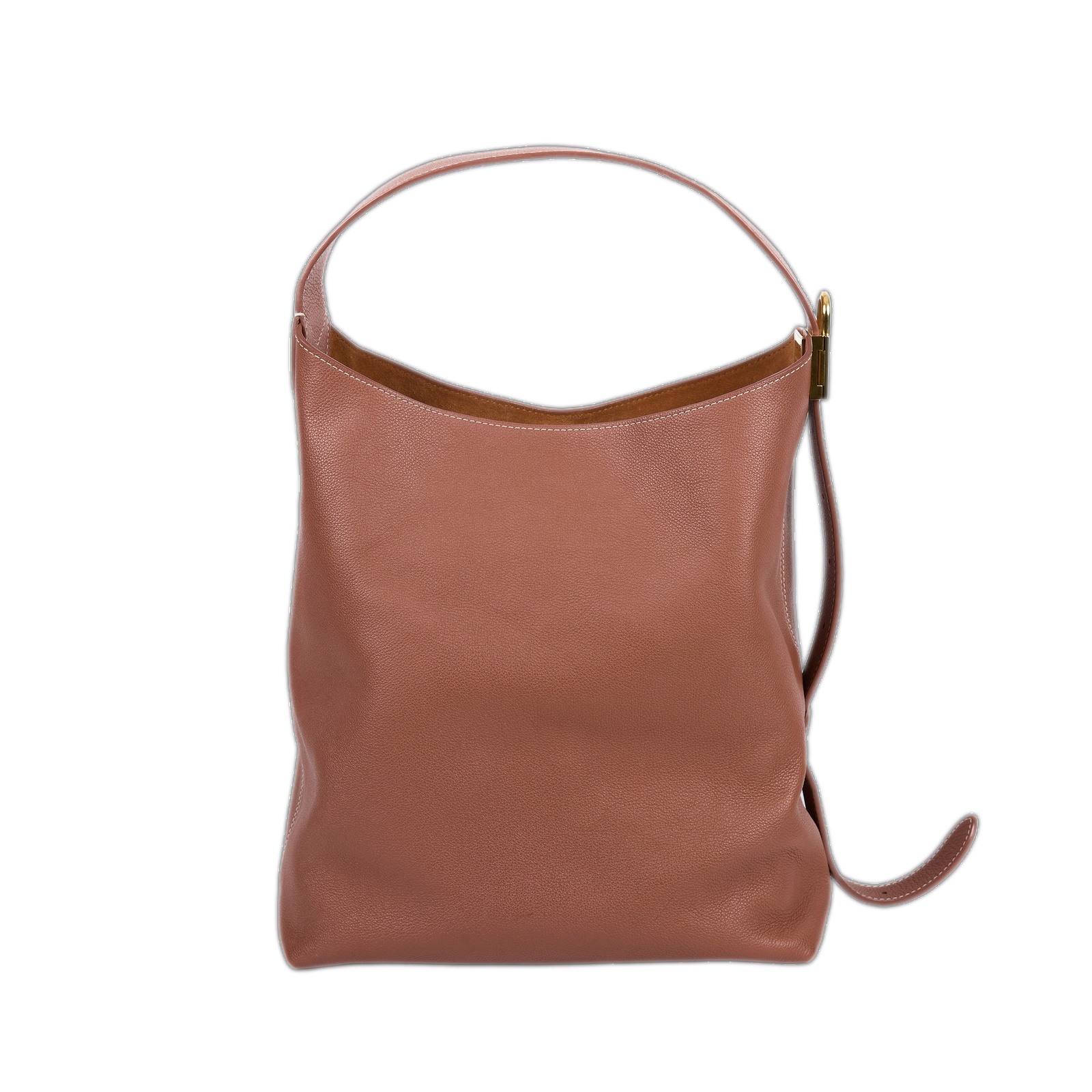 路易威登 LOUIS VUITTON Low Key Hobo MM 肩背包 斜背包 M24974 晶片款 棕Low Key Hobo MM 內袋