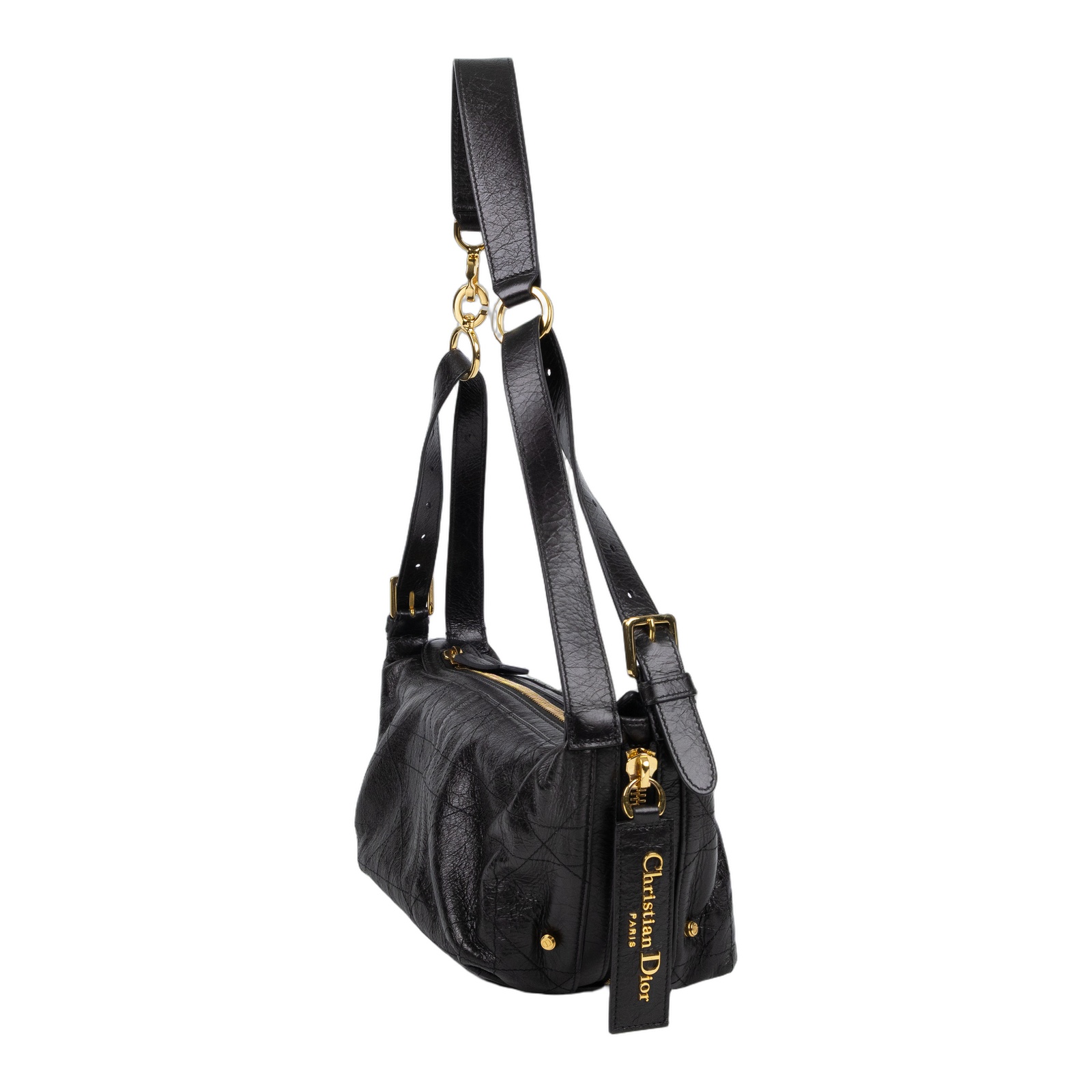 迪奧 CHRISTIAN DIOR D-Journey 小型包 M2416UNUO 皺面小牛皮 D-Journey 小型包 防塵袋