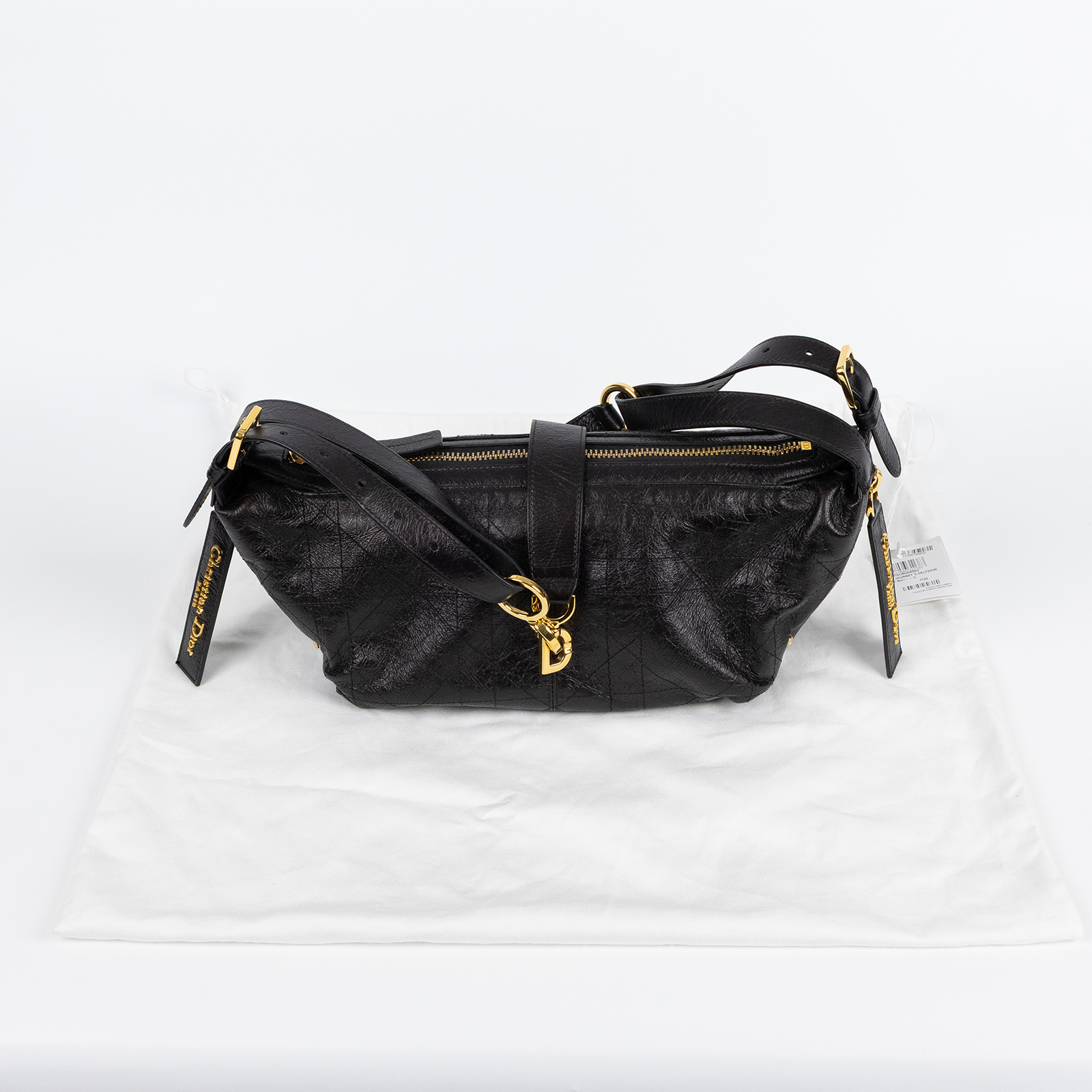 迪奧 CHRISTIAN DIOR D-Journey 小型包 M2416UNUO 皺面小牛皮 D-Journey 小型包 防塵袋