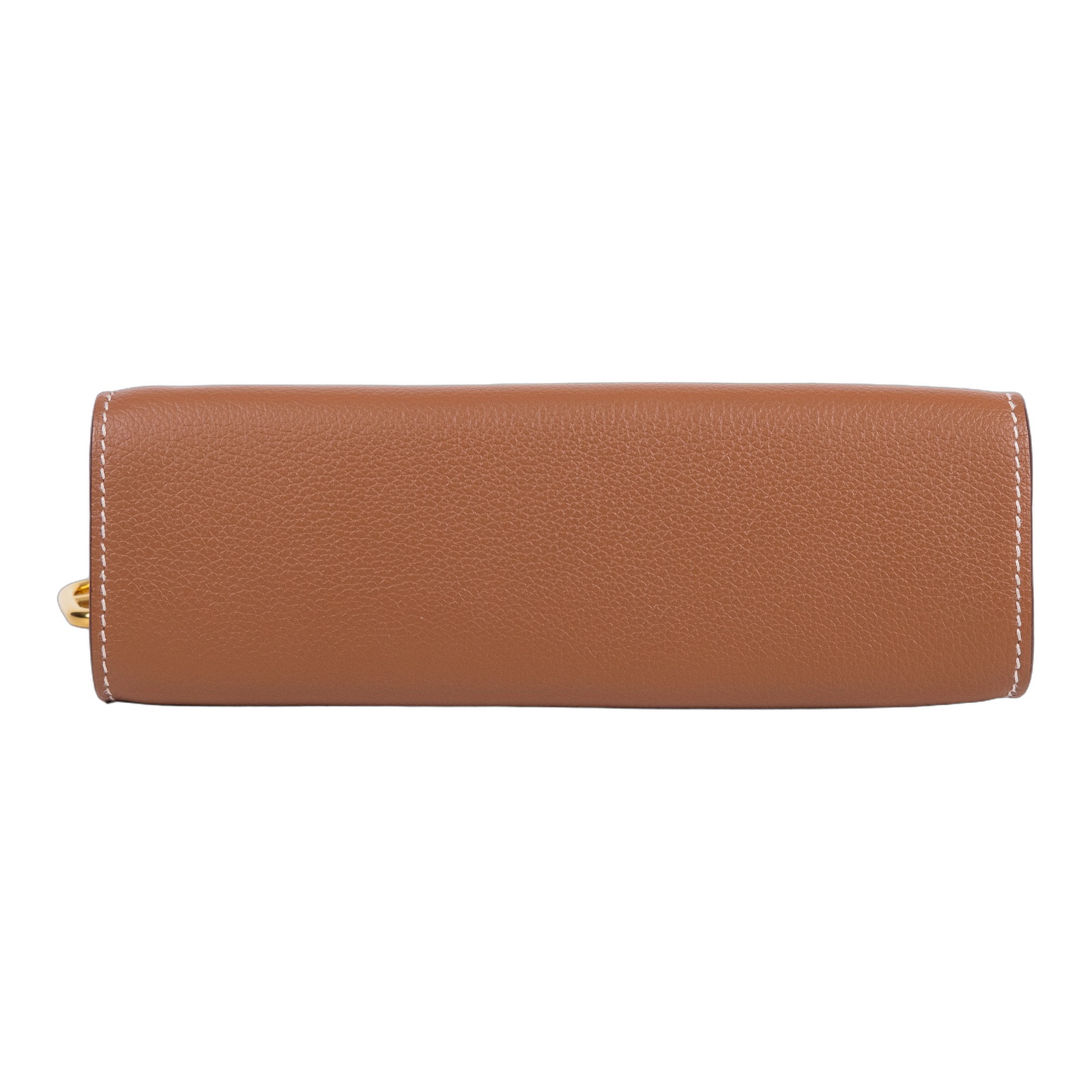 愛馬仕 Hermes Zipengo Chaine d'Ancre PM 手拿包 金色五金 金棕色 H084321CC37 /  無附屬品