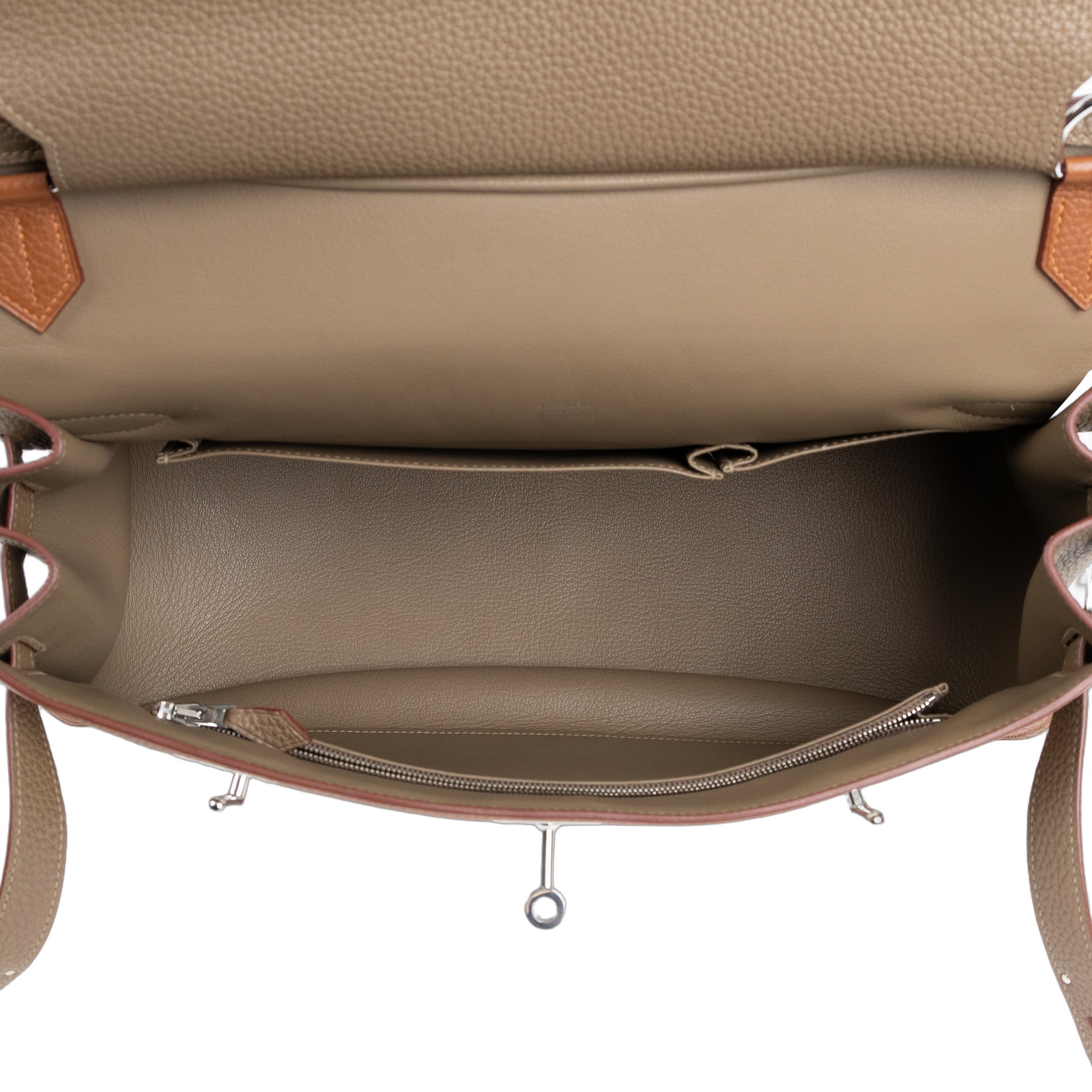 愛馬仕 Hermes Jypsiere 吉普賽包 37 JY37 KAC899 K刻大象灰拚色JYPSIERE37 防塵袋/鎖組/背帶/吊牌