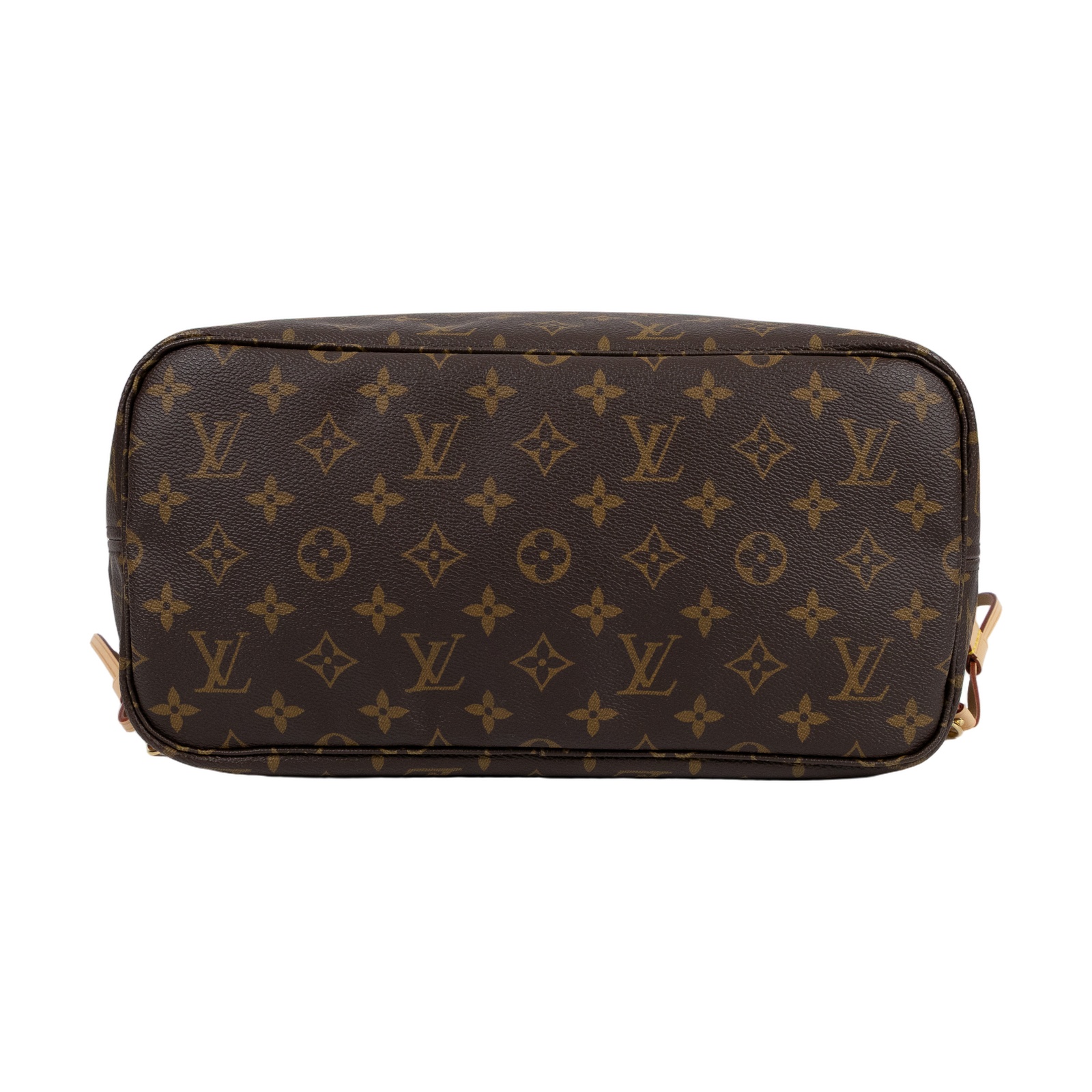 路易威登 LOUIS VUITTON Neverfull MM  經典帆布 肩背 購物袋 紅玫米黃雙色內襯 M46975 晶片款  防塵袋/內袋