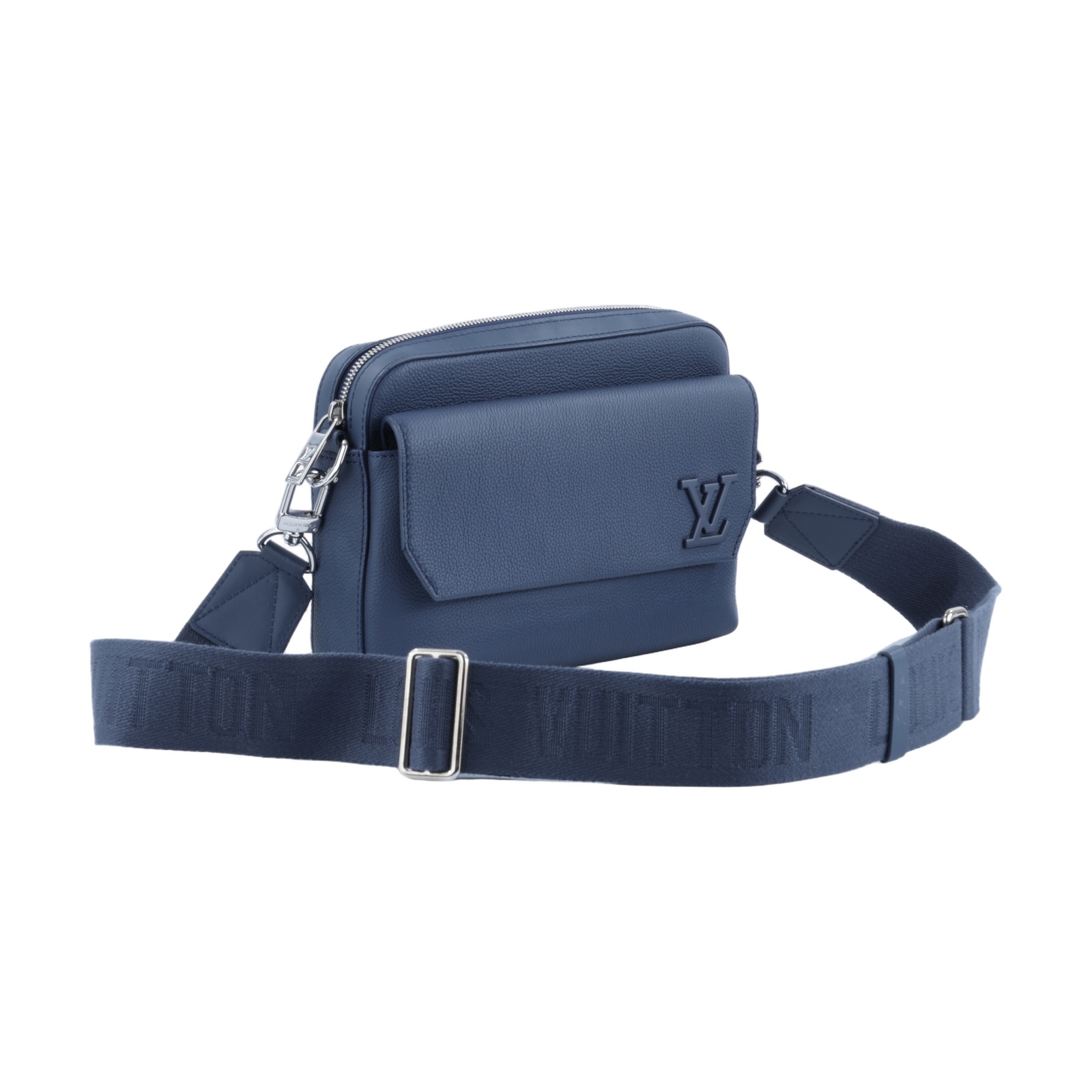 路易威登 LOUIS VUITTON Fastline Messenger 郵差包 肩背包 斜背包 M22611 晶片款  防塵袋/背帶