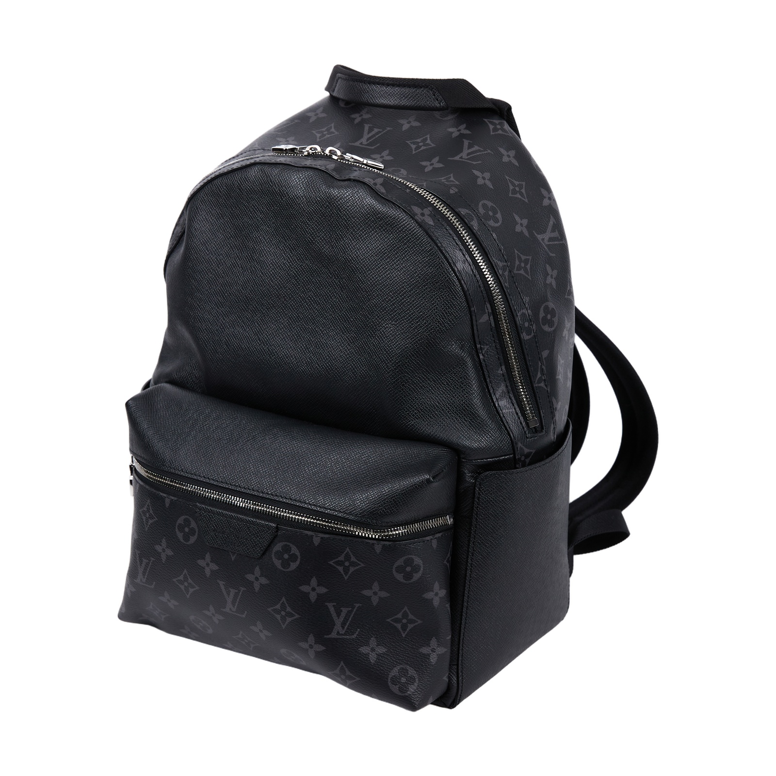 路易威登 LOUIS VUITTON Discovery PM 背包 牛皮 黑色 M30230 晶片款 黑原花DISCOVERY PM 防塵袋