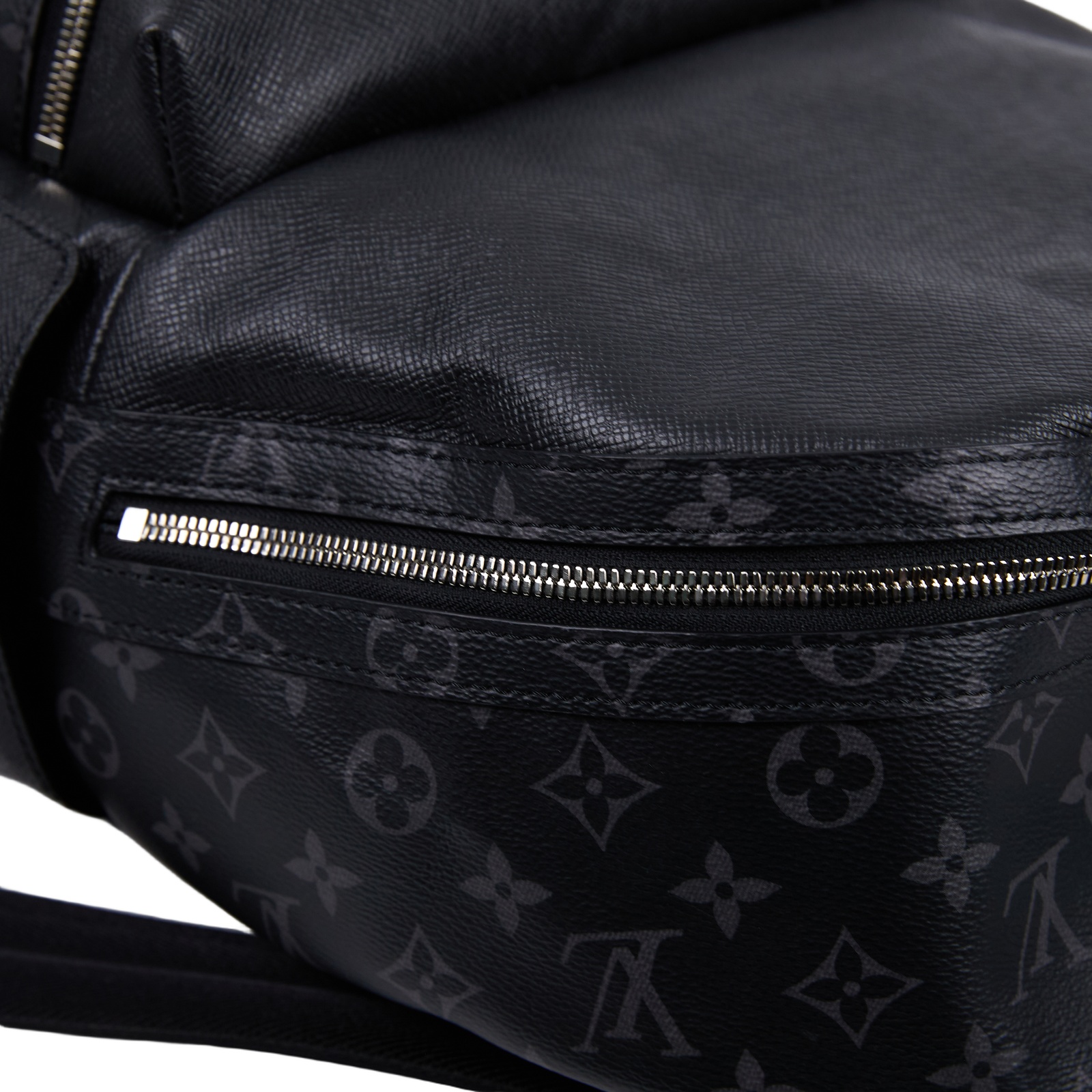路易威登 LOUIS VUITTON Discovery PM 背包 牛皮 黑色 M30230 晶片款 黑原花DISCOVERY PM 防塵袋