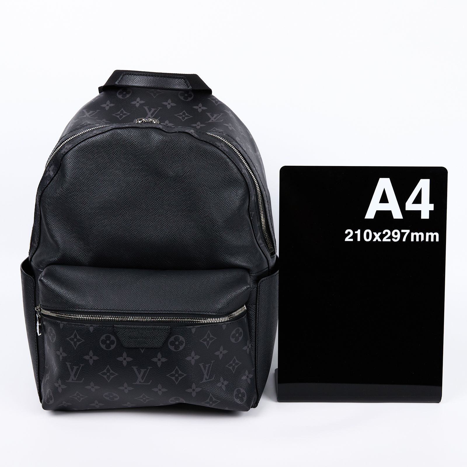 路易威登 LOUIS VUITTON Discovery PM 背包 牛皮 黑色 M30230 晶片款 黑原花DISCOVERY PM 防塵袋