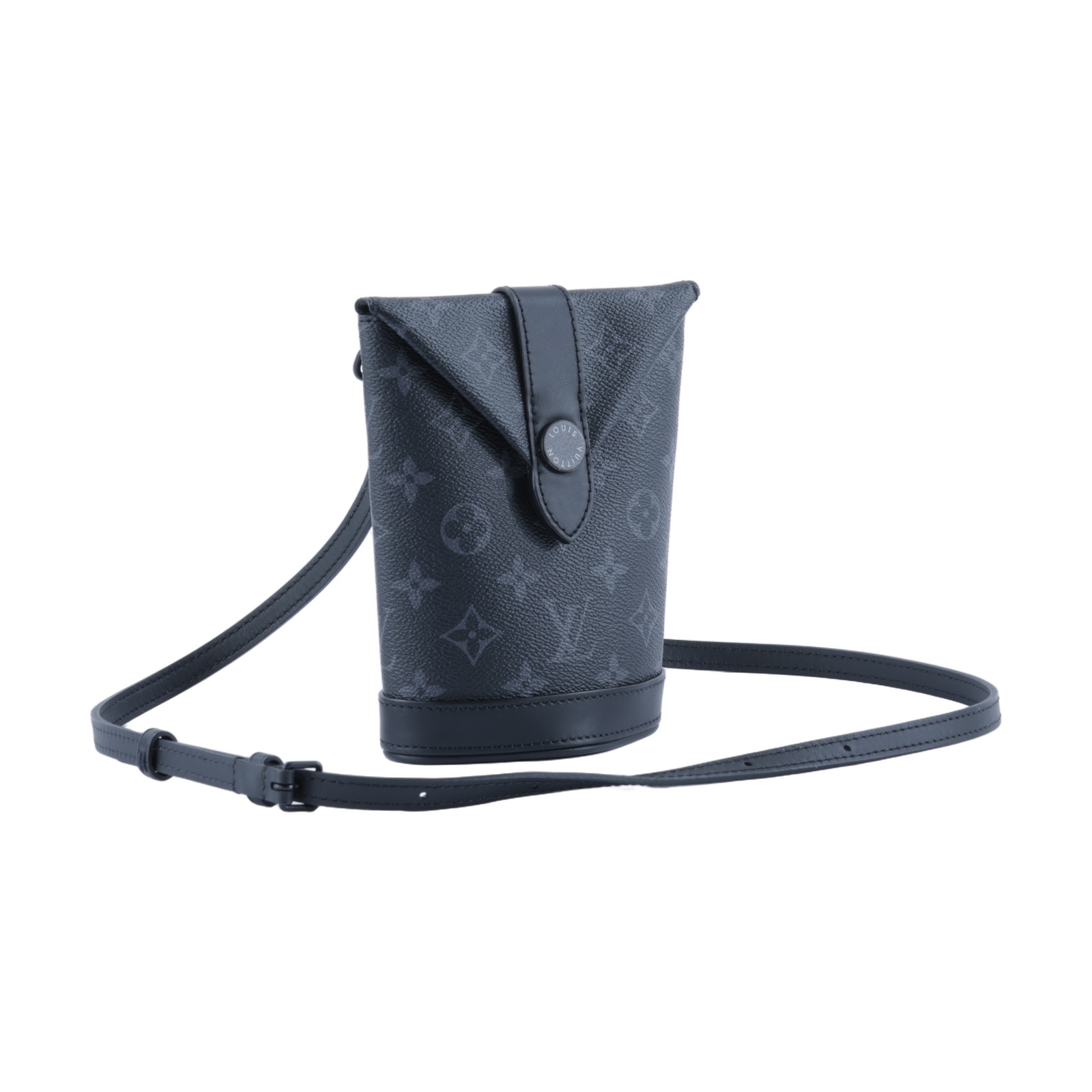 路易威登 LOUIS VUITTON Envelope Pouch 隨身包 M11613 晶片款 黑原花Envelope Pouch 防塵袋/原廠盒子