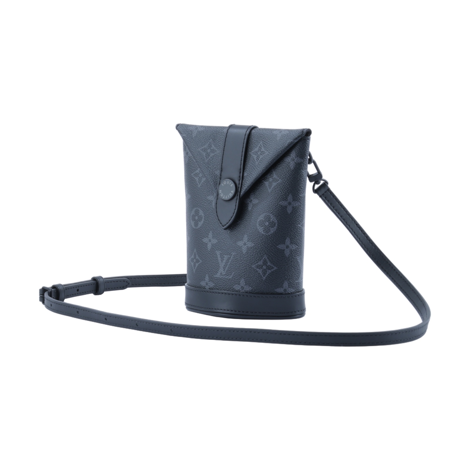 路易威登 LOUIS VUITTON Envelope Pouch 隨身包 M11613 晶片款 黑原花Envelope Pouch 防塵袋/原廠盒子