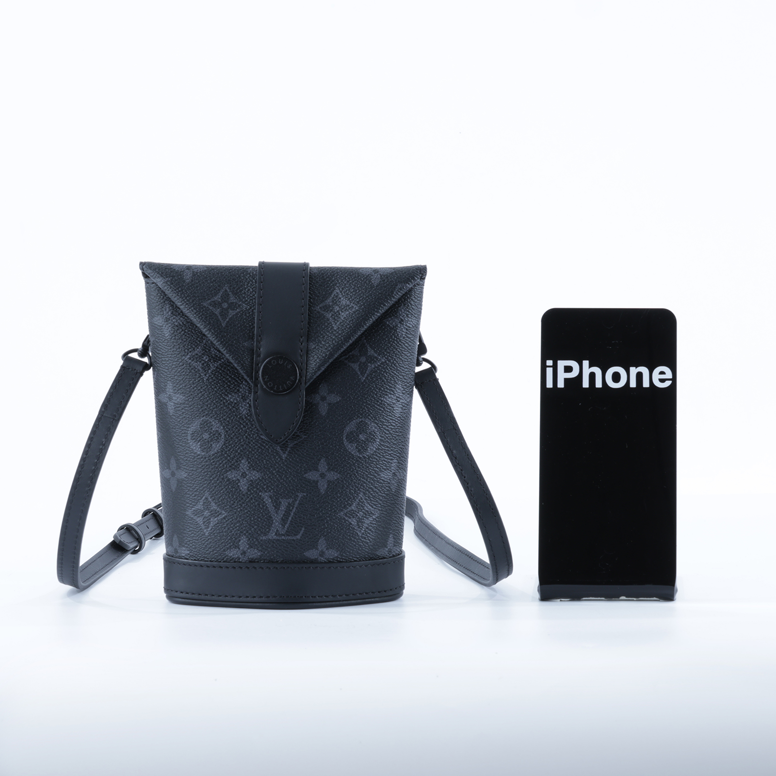 路易威登 LOUIS VUITTON Envelope Pouch 隨身包 M11613 晶片款 黑原花Envelope Pouch 防塵袋/原廠盒子
