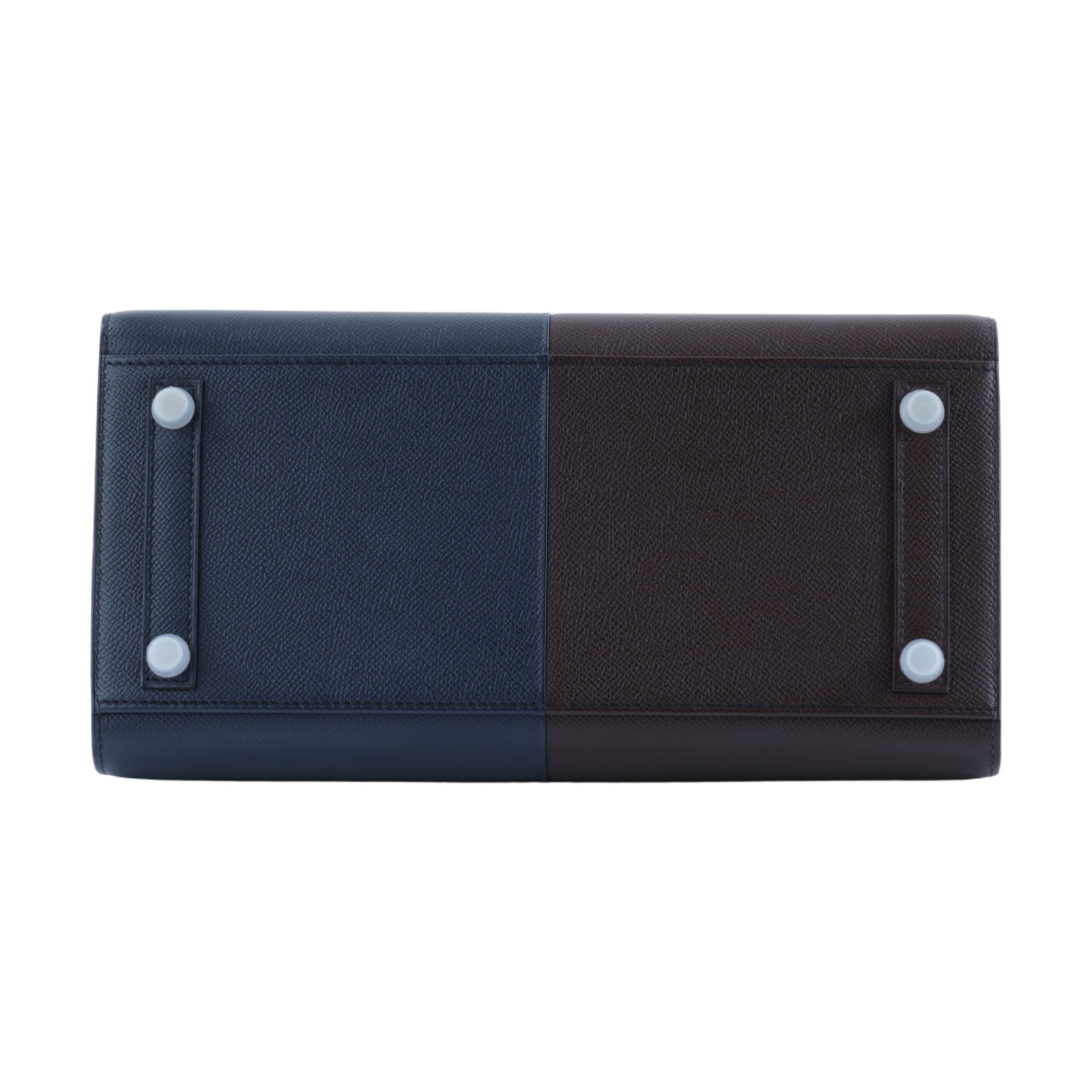 愛馬仕 Hermes Kelly Sellier 凱莉包 30 銀色五金 靛藍色 馬鞍紅色 H082014CKAK 防塵袋/原廠盒子/購買證明影本/鎖組/吊牌/雨衣