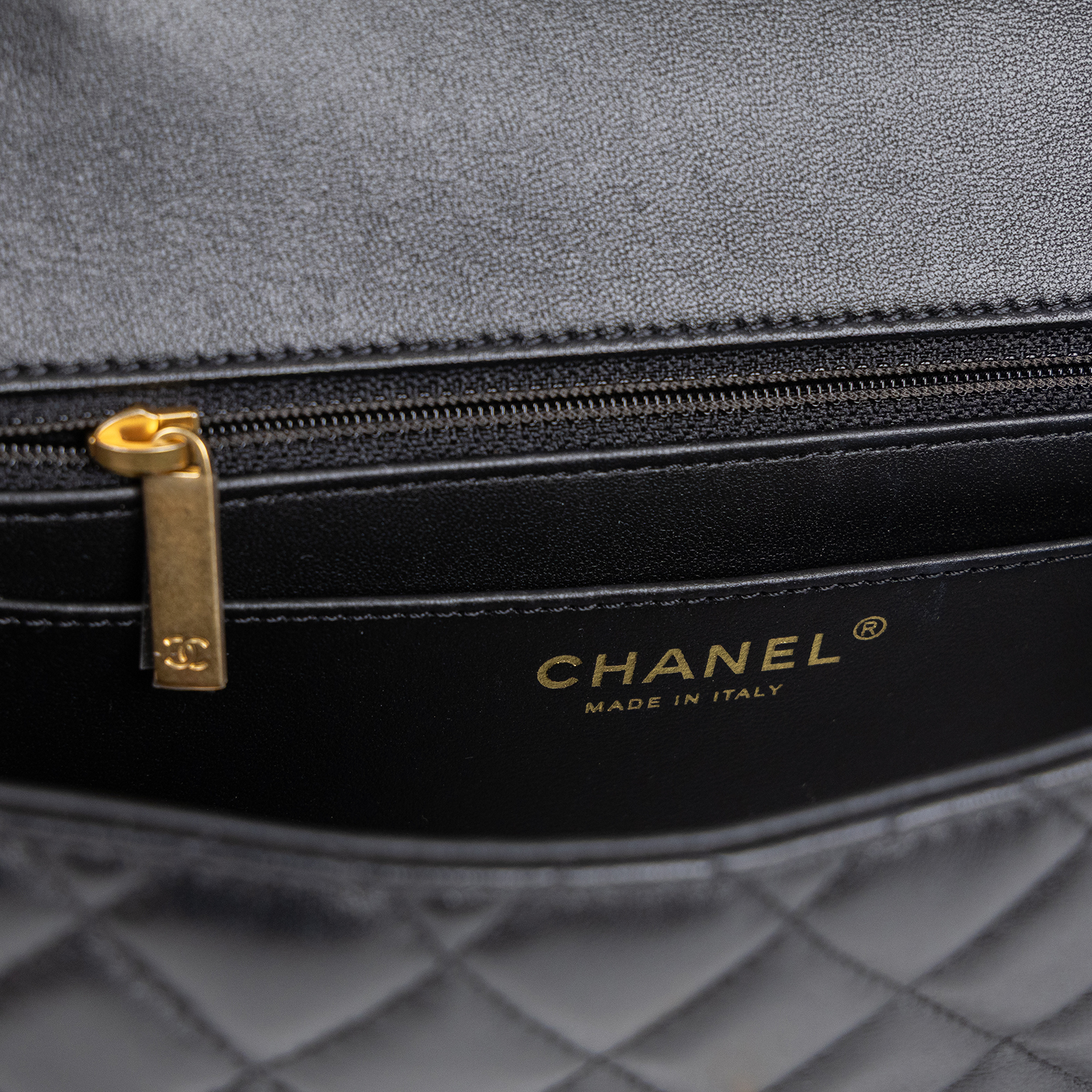 香奈兒 CHANEL COCO Handle 手提包 口蓋包 肩背包 斜背包 AS4530 B14824 晶片款 黑羊手提包 原廠盒子/購買證明