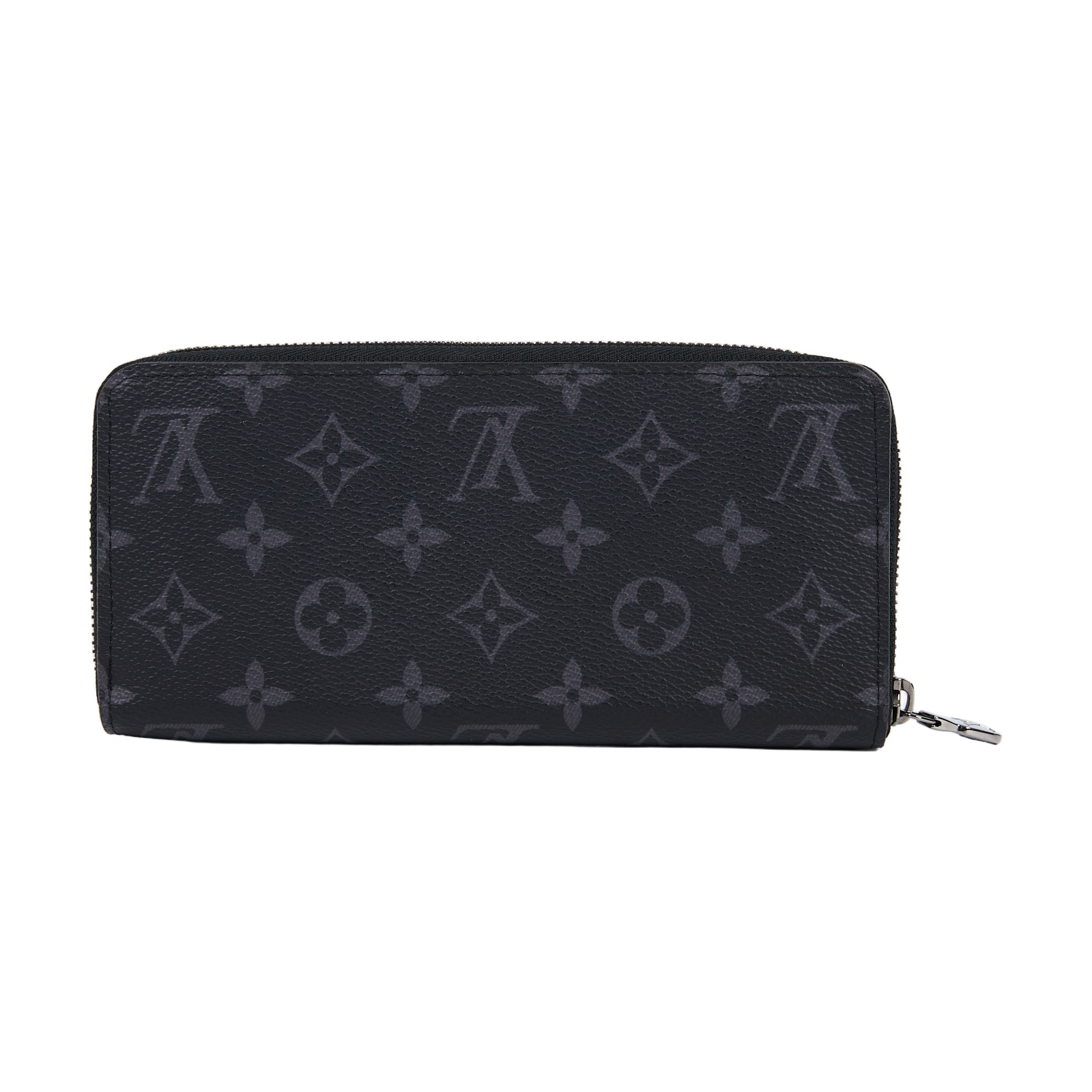路易威登 LOUIS VUITTON 錢包 拉鍊 長夾 M11611 晶片款 黑原花拉鍊長夾 原廠盒子/防塵袋