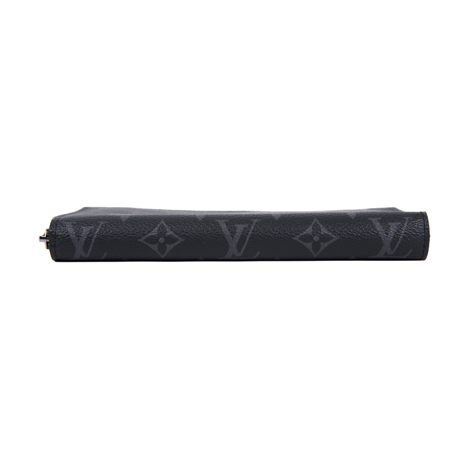 路易威登 LOUIS VUITTON 錢包 拉鍊 長夾 M11611 晶片款 黑原花拉鍊長夾 原廠盒子/防塵袋