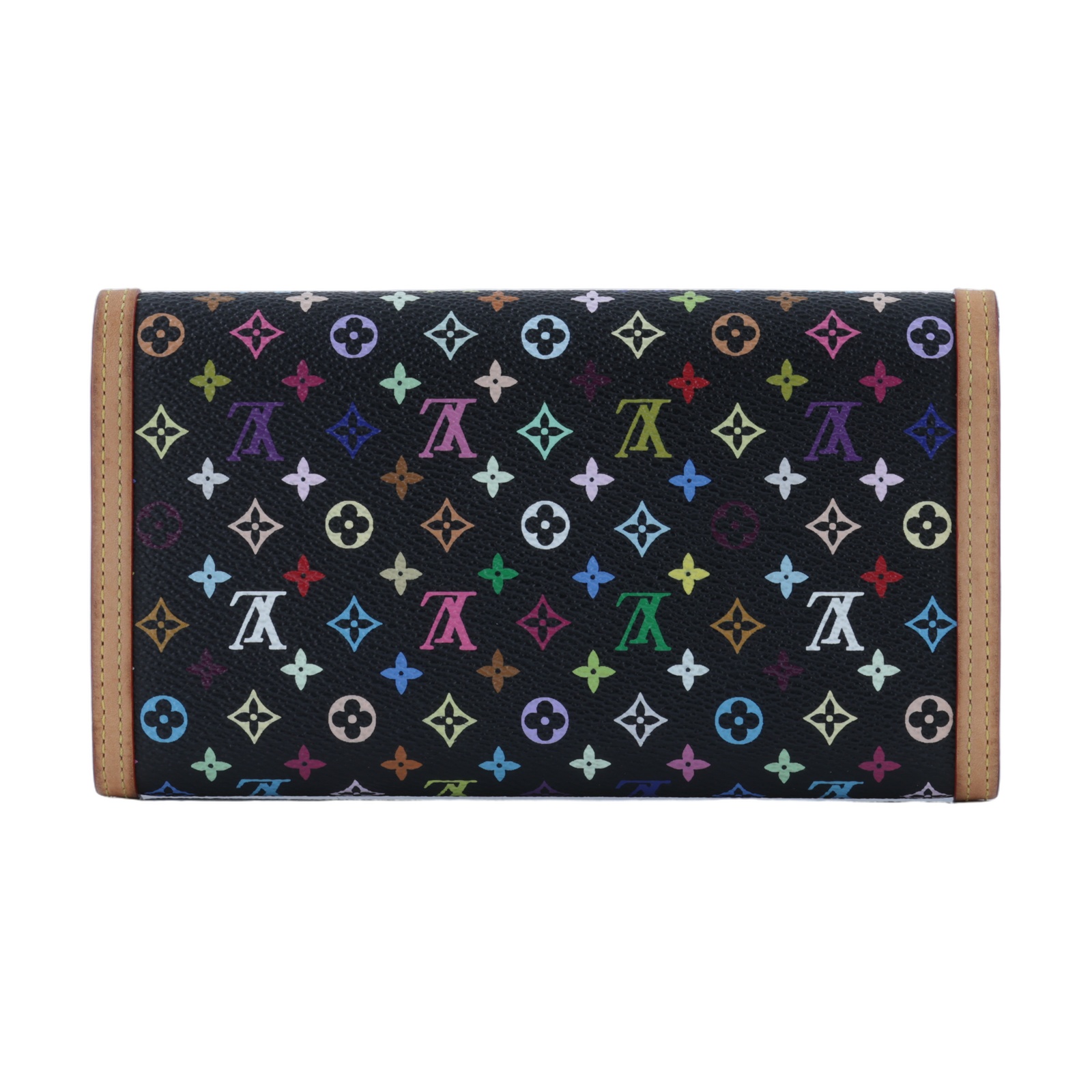 路易威登 LOUIS VUITTON LV x TM 村上隆 錢包 長夾 Portefeuille International M92658  原廠盒子/防塵袋