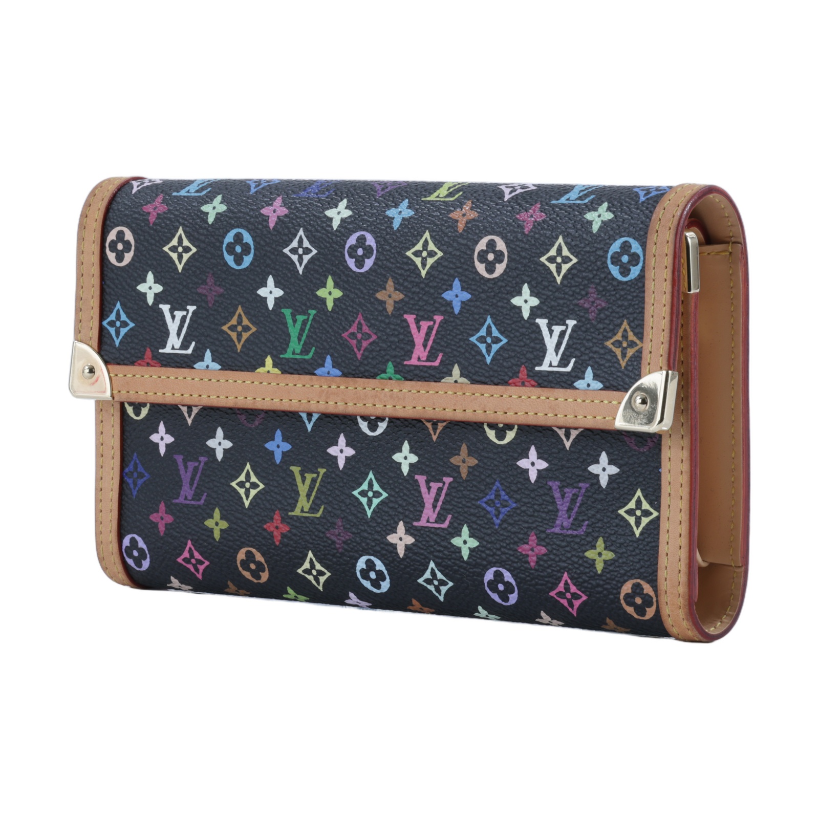 路易威登 LOUIS VUITTON LV x TM 村上隆 錢包 長夾 Portefeuille International M92658  原廠盒子/防塵袋