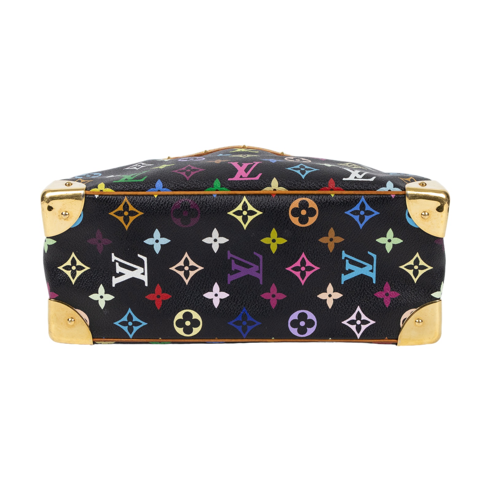 路易威登 LOUIS VUITTON Trouville 經典帆布 手提 小珍包 村上隆聯名 M92662 黑彩手提包 無附屬品