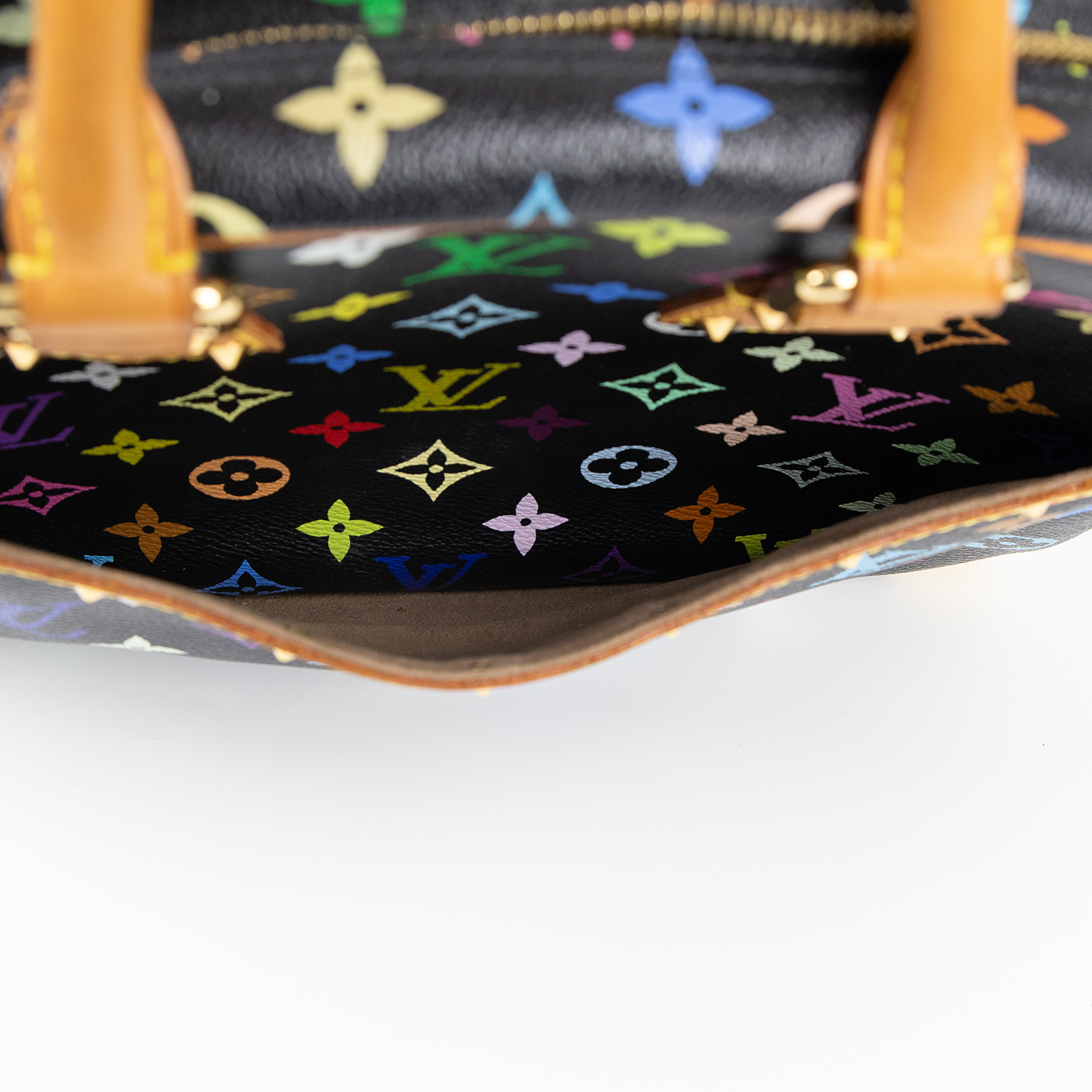 路易威登 LOUIS VUITTON Trouville 經典帆布 手提 小珍包 村上隆聯名 M92662 黑彩手提包 無附屬品
