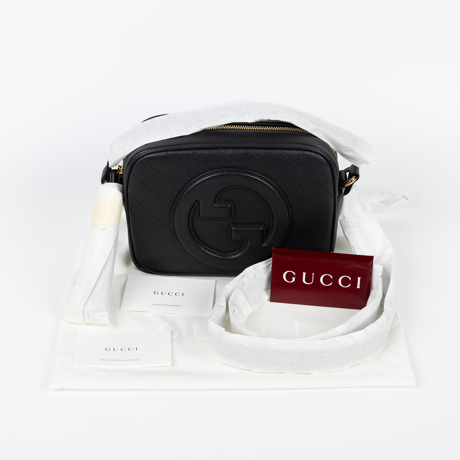 古馳 GUCCI Blondie 肩背包 斜背包 相機包 小款 742360 1IV0G 黑GG相機包 防塵袋