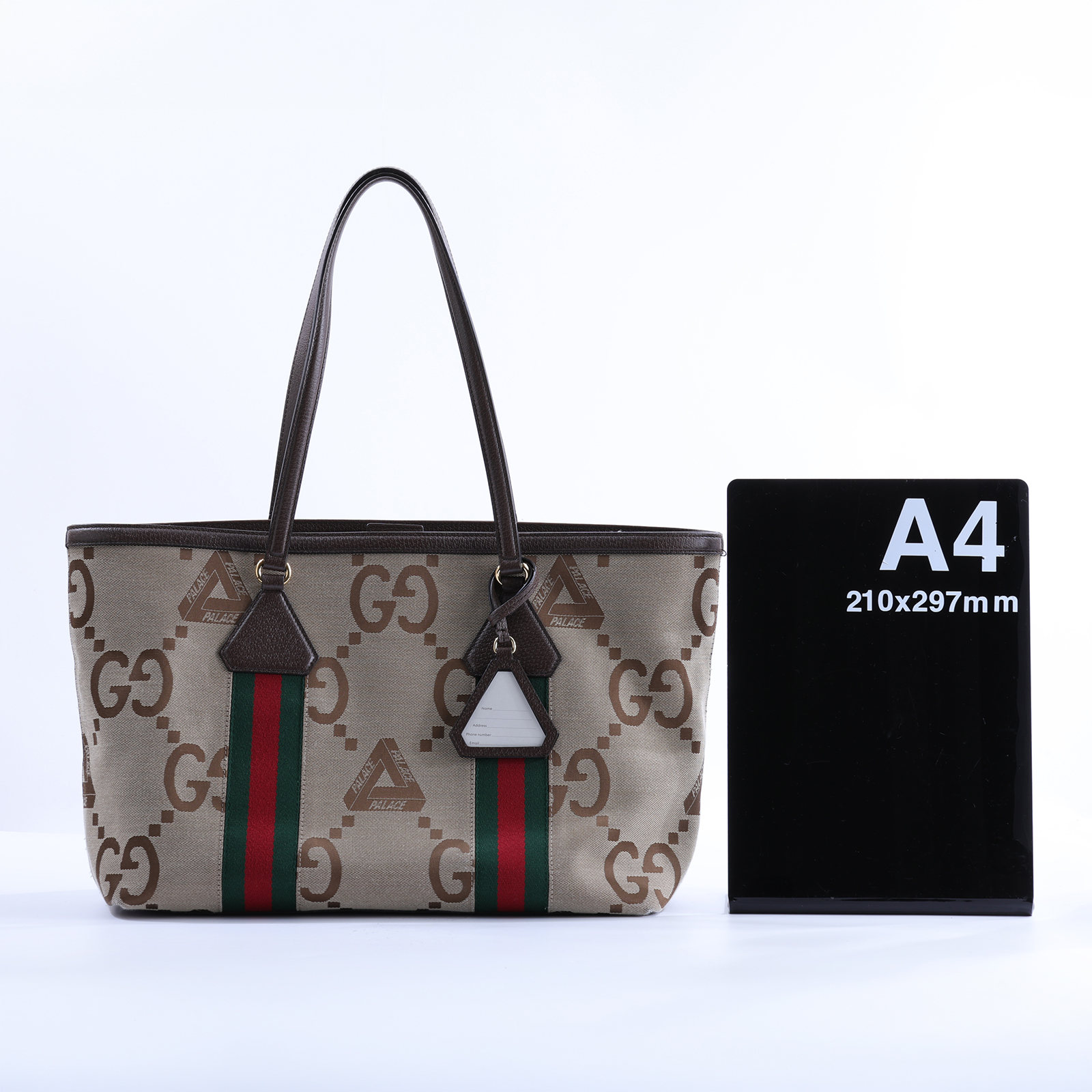 古馳 GUCCI Palace 肩背包 托特包 723736 FAA07 Palace聯名款緹花肩背托特包 無附屬品