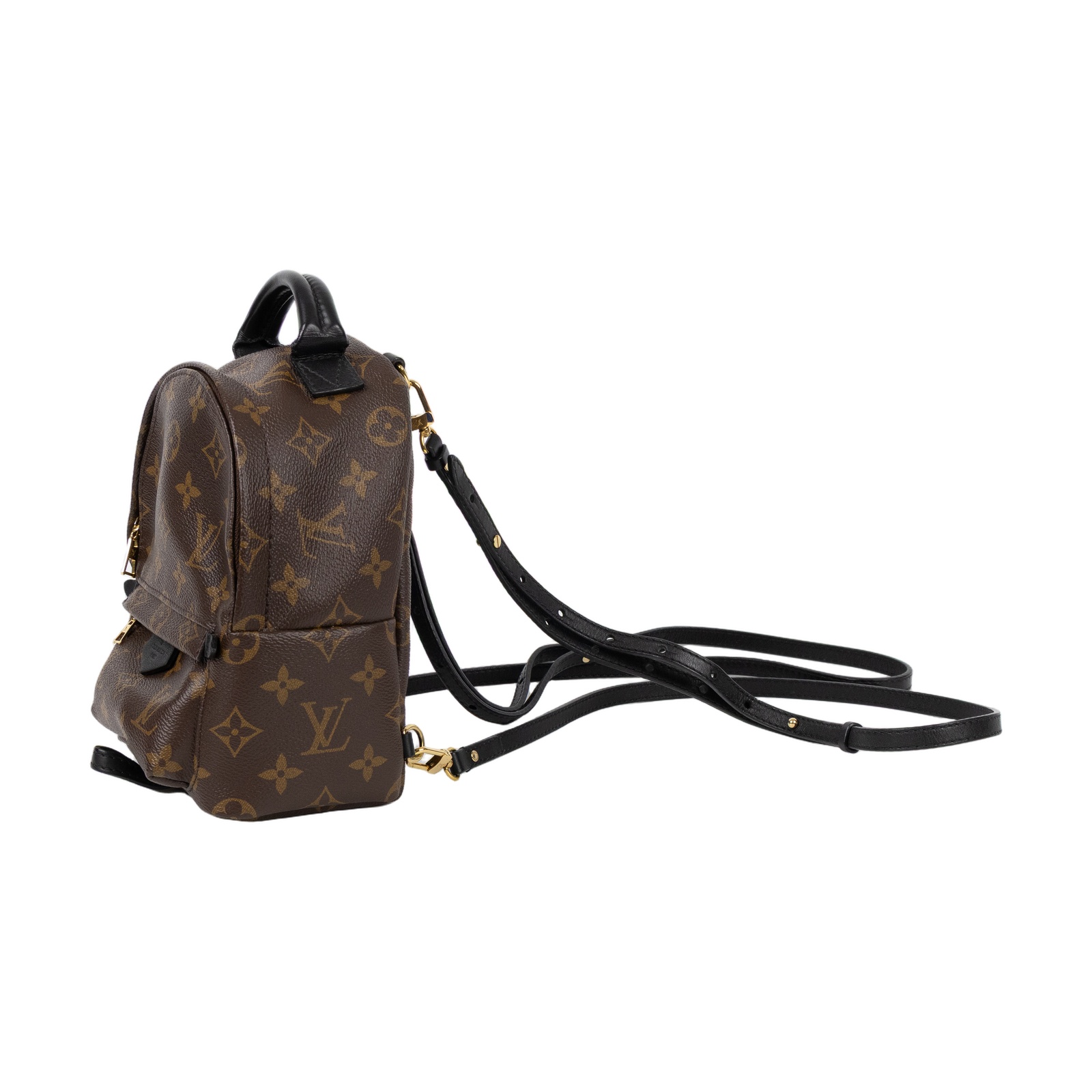 路易威登 LOUIS VUITTON Palm Springs Monogram帆布 Mini 拉鍊 後背包 M41562  背帶