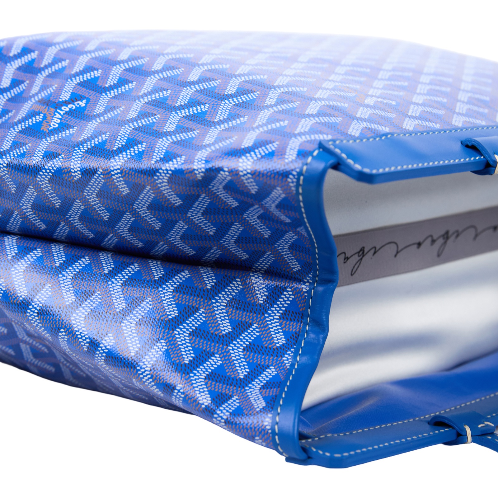 高雅德 GOYARD Bellechas PM 托特包 BELBIAPMLTY 藍Bellechasse Biaude PM 無附屬品
