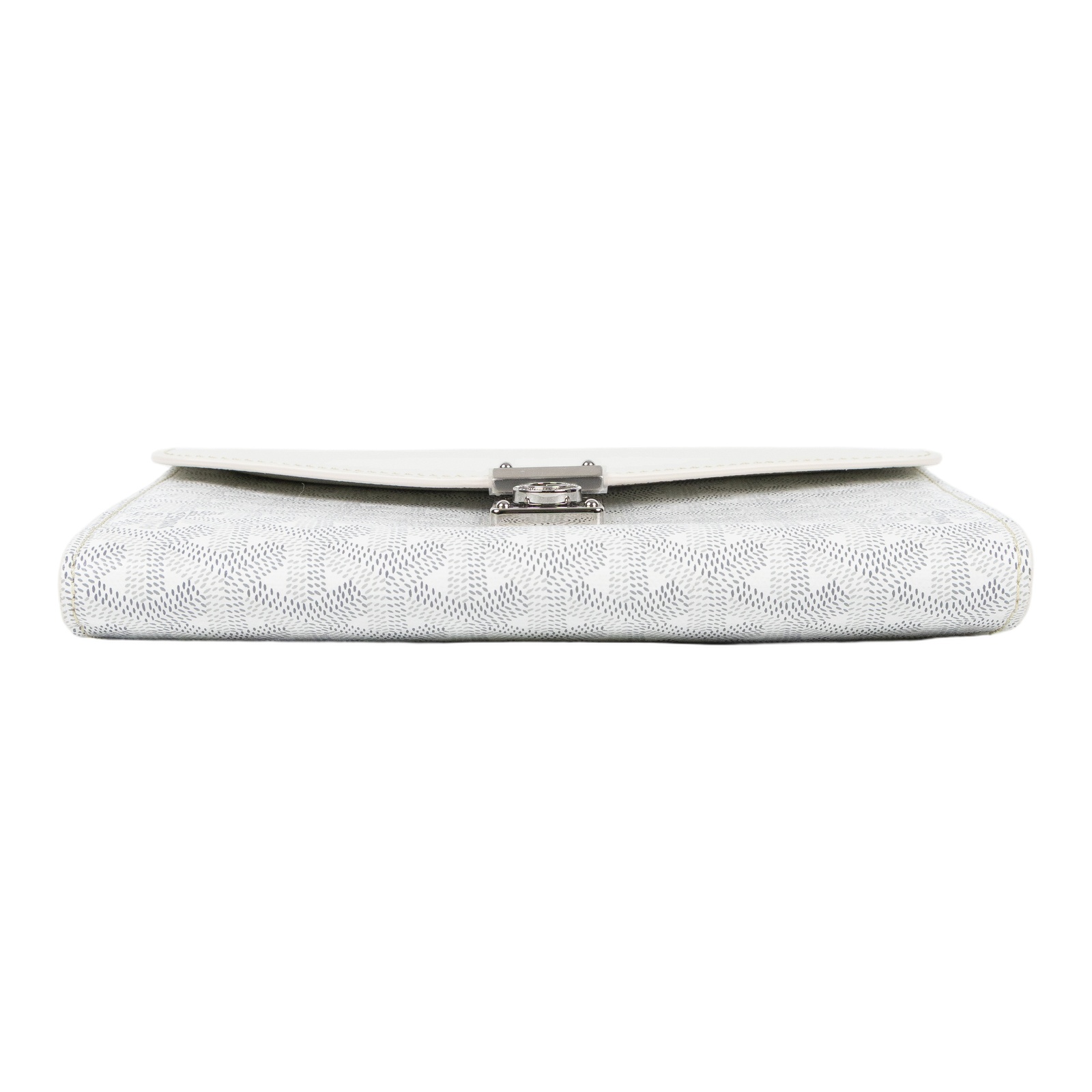 高雅德 GOYARD Chypre Wallet Pouch CHYPRPPMLTY 白Chypre Wallet Pouch 原廠盒子/防塵袋/購買證明/背帶