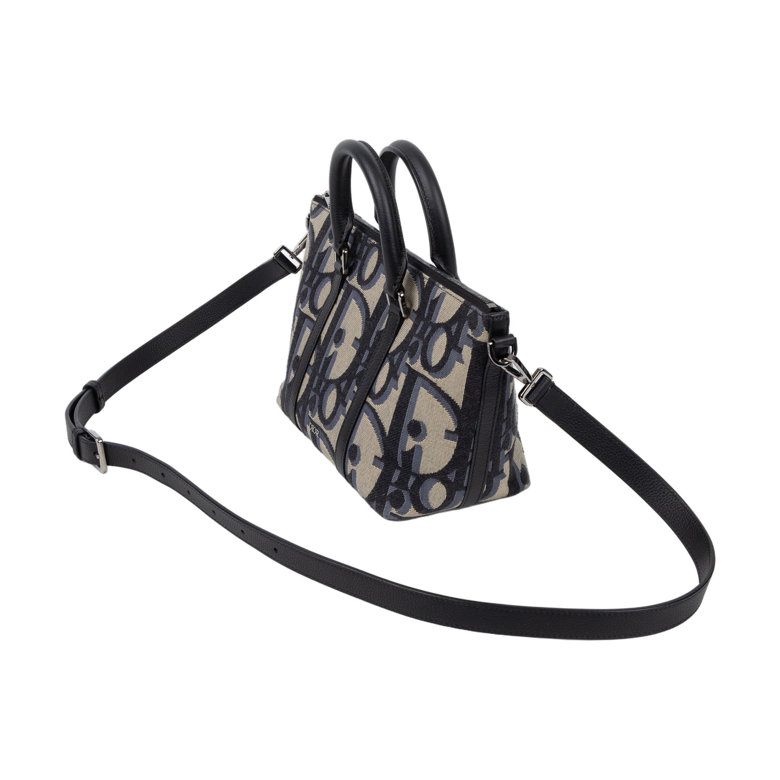 迪奧 CHRISTIAN DIOR Weekender 25 手提包 肩背包 斜背包 旅行袋 1ESPO322YXL  原廠盒子/防塵袋/背帶/購買證明