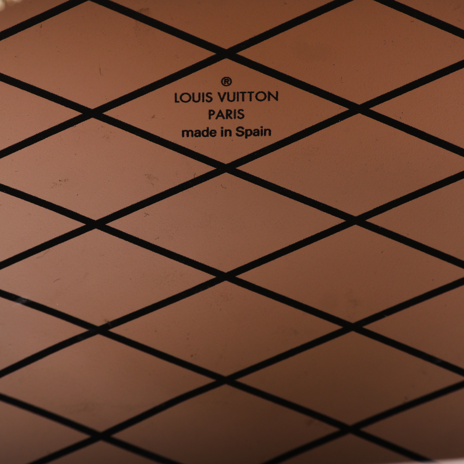 路易威登 LOUIS VUITTON Mini Boîte Chapeau 圓餅盒 Reverse 帆布 拼色 單肩 斜挎包 M68276  背帶