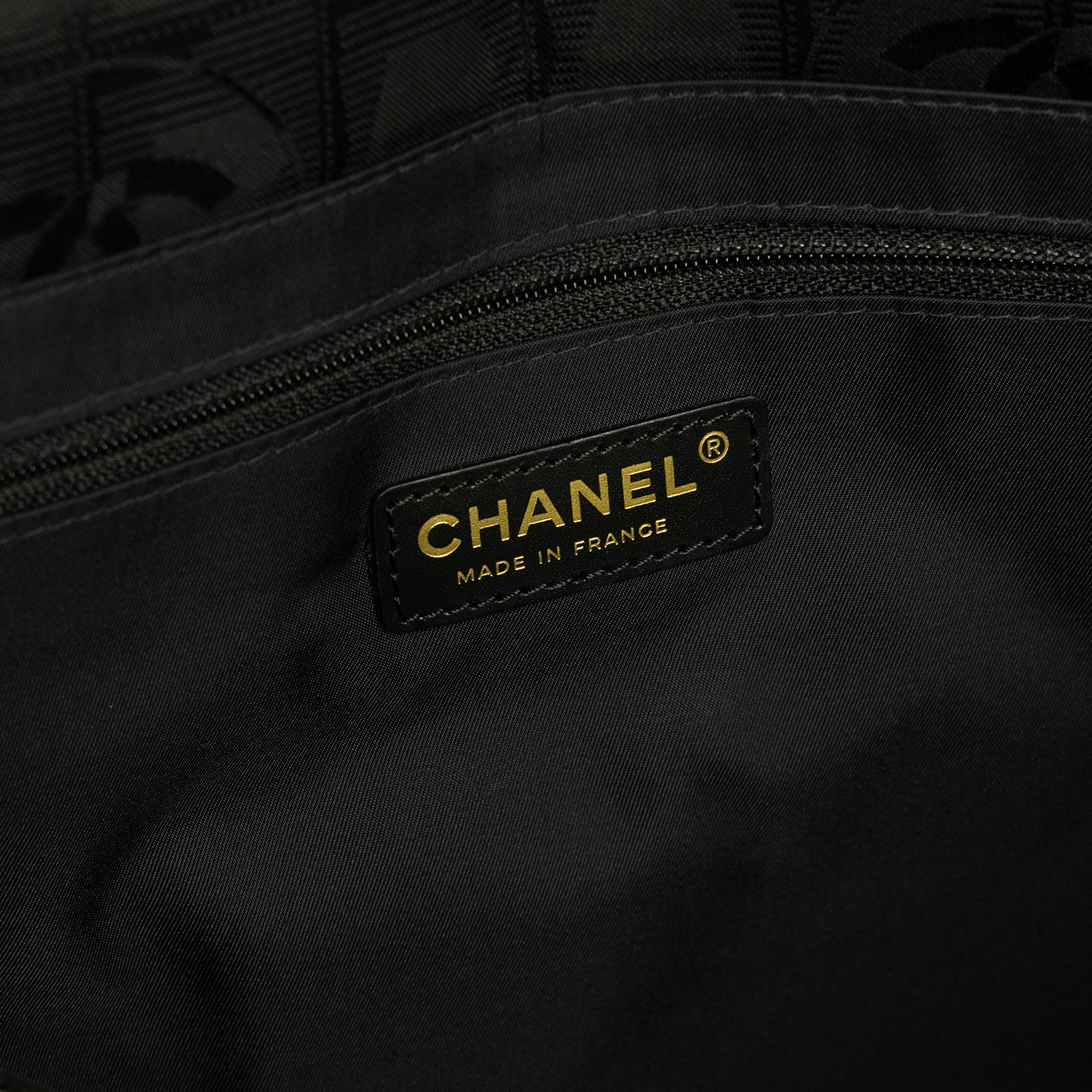 香奈兒 CHANEL New Travel Line MM 旅行袋 肩背包 托特包 手提包 A15991 9開黑尼龍Travel Line MM 保證卡