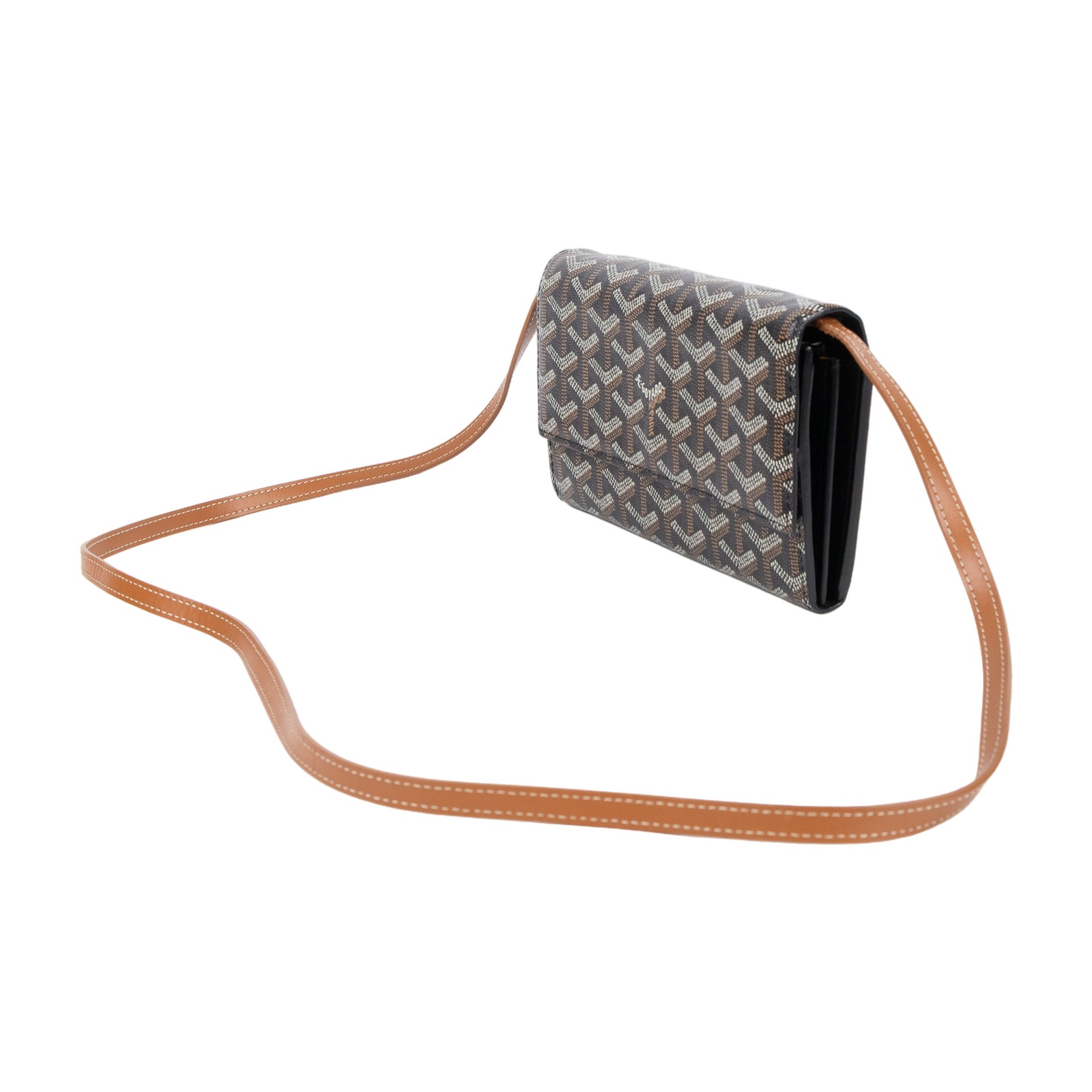 高雅德 GOYARD Varenne Continental Wallet 錢包 VAREN3MMLTY 黑棕Varenne WOC 防塵袋