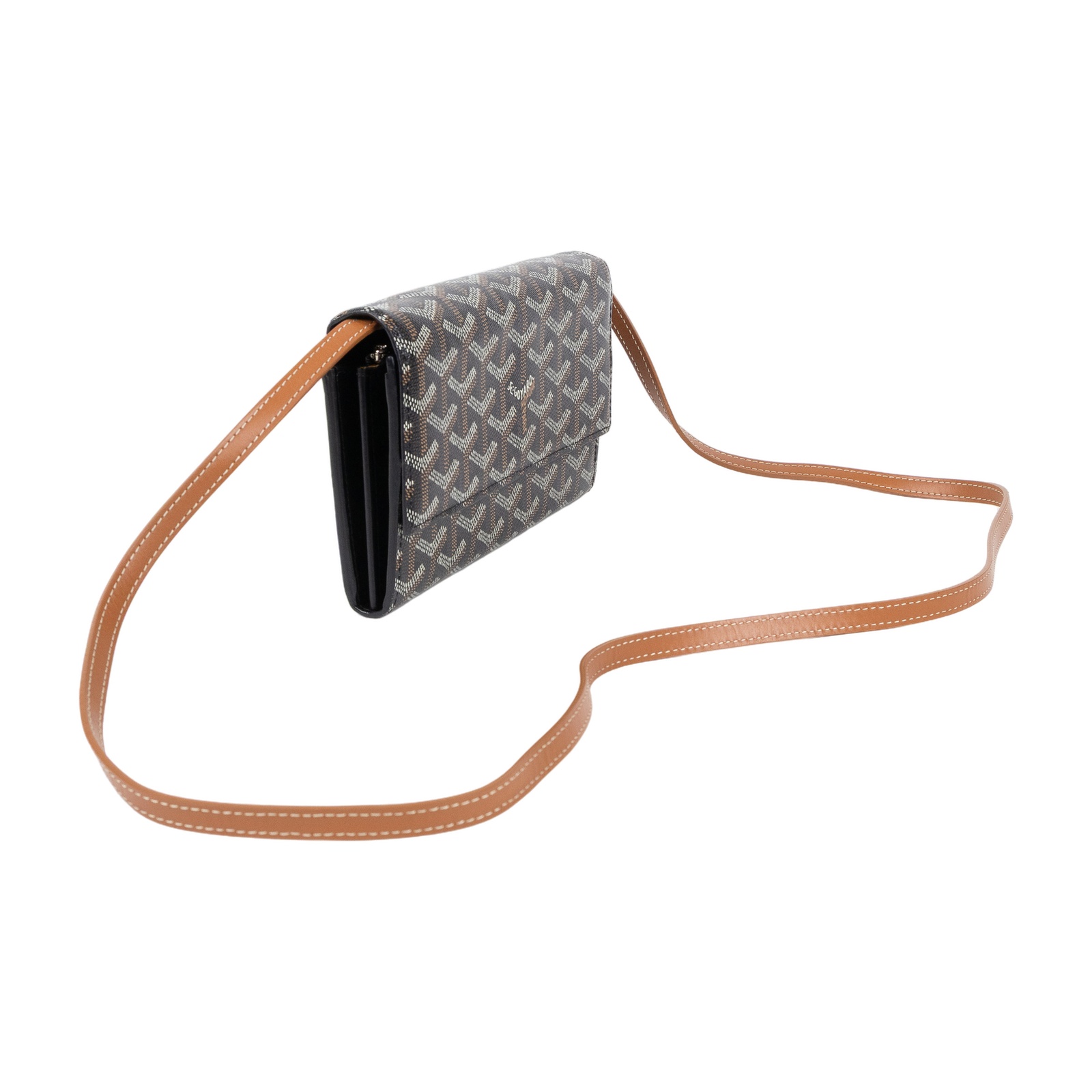 高雅德 GOYARD Varenne Continental Wallet 錢包 VAREN3MMLTY 黑棕Varenne WOC 防塵袋
