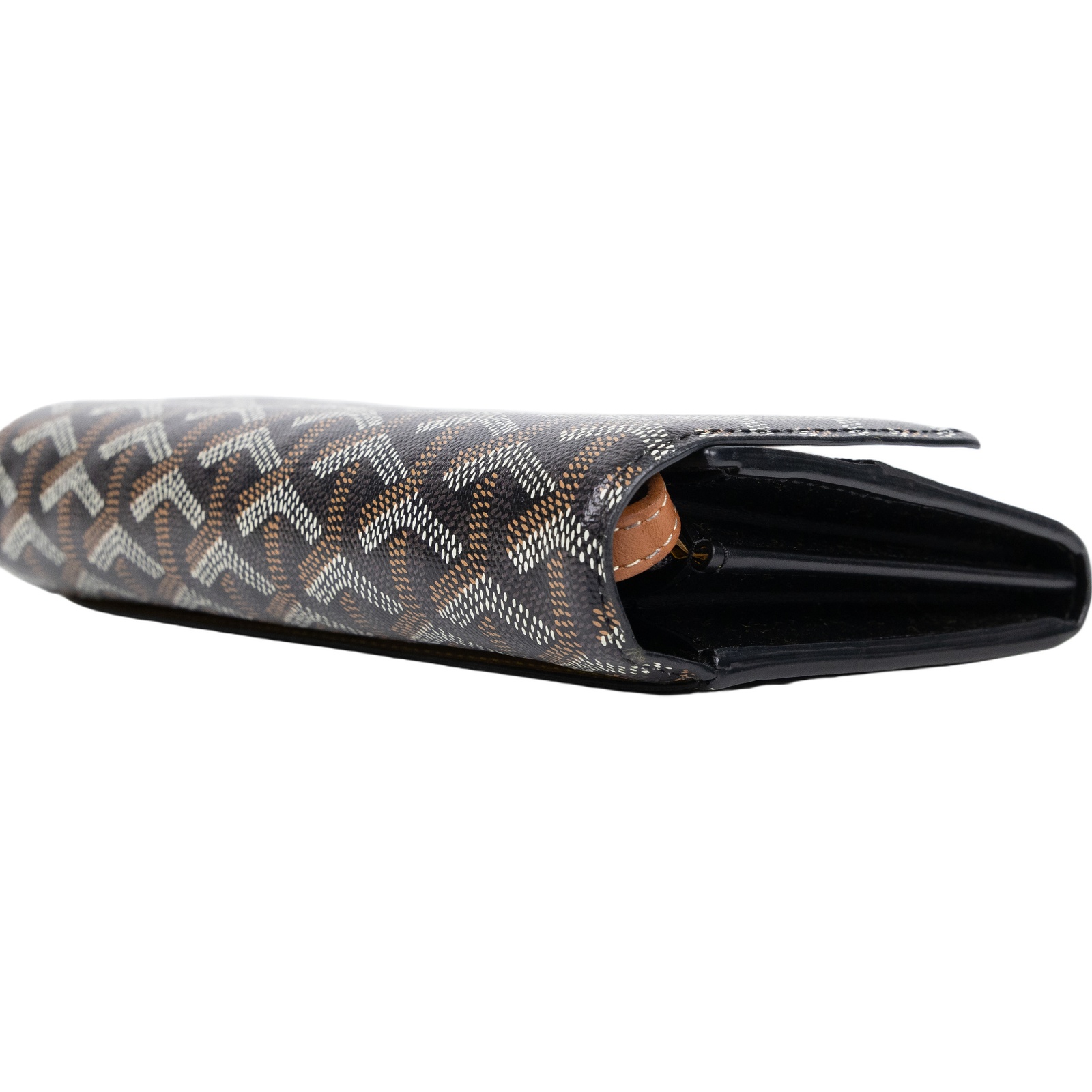 高雅德 GOYARD Varenne Continental Wallet 錢包 VAREN3MMLTY 黑棕Varenne WOC 防塵袋