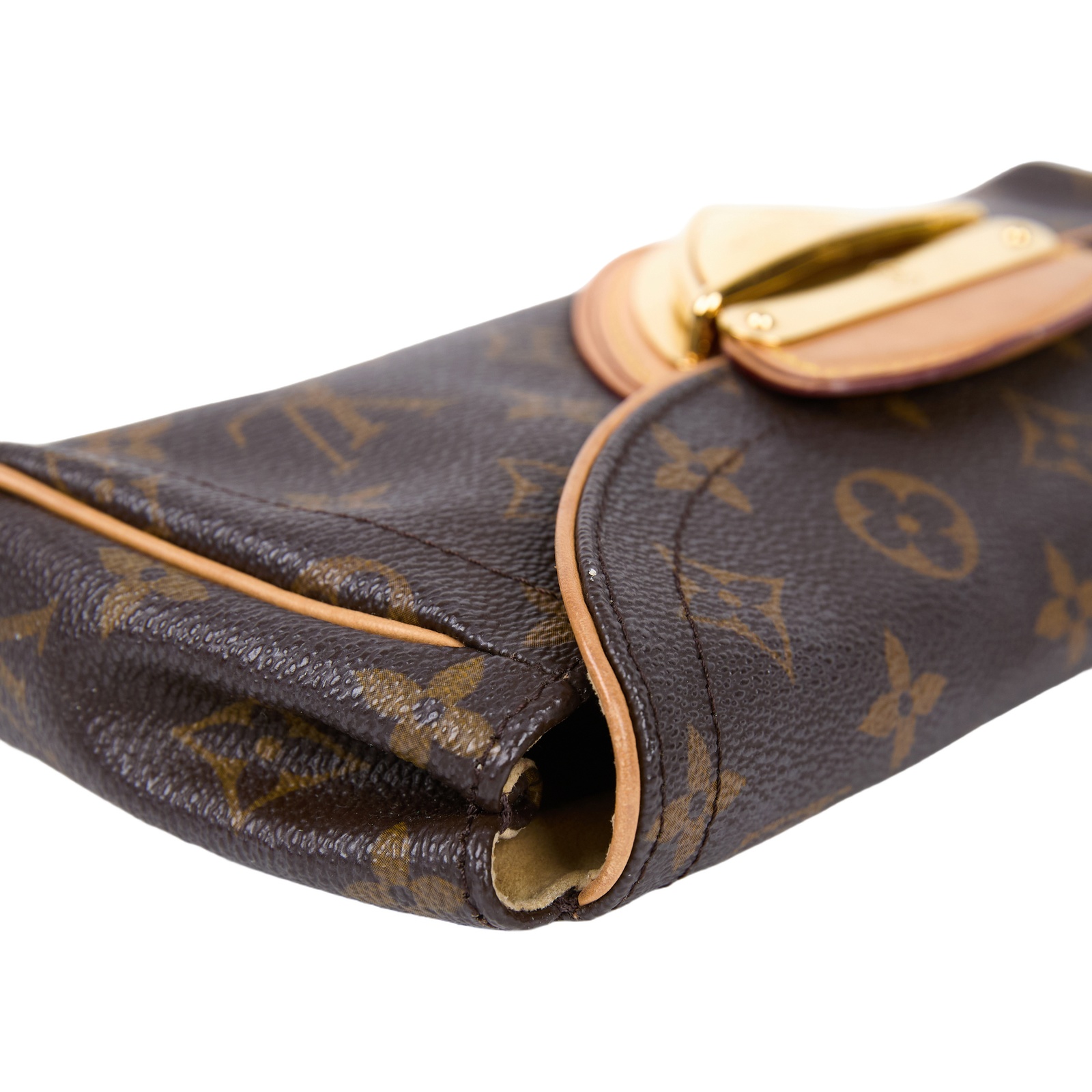 路易威登 LOUIS VUITTON Pochette Beverly 手提包 肩背包 腋下包 M40122 原花Pochette Beverly 背帶