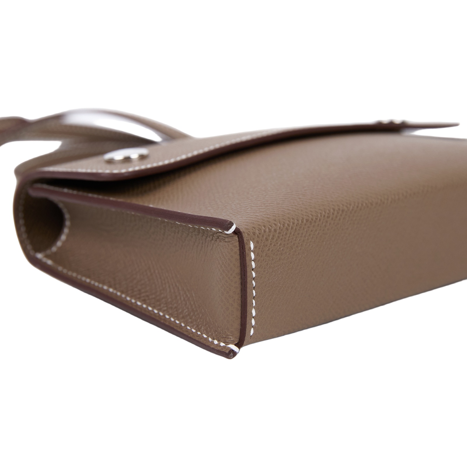 愛馬仕 Hermes Nap wallet 隨身錢包 銀色五金 大象灰 H085291CK18 /G AM 003 UH  原廠盒子/防塵袋/購買證明影本
