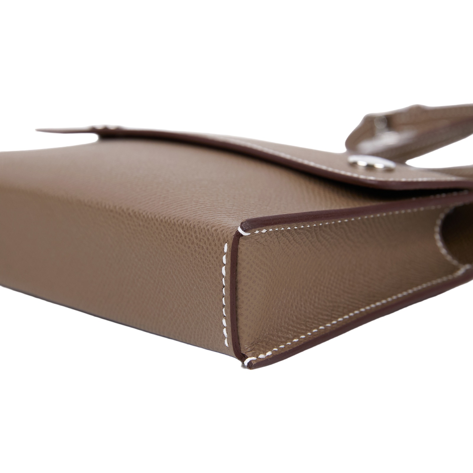 愛馬仕 Hermes Nap wallet 隨身錢包 銀色五金 大象灰 H085291CK18 /G AM 003 UH  原廠盒子/防塵袋/購買證明影本