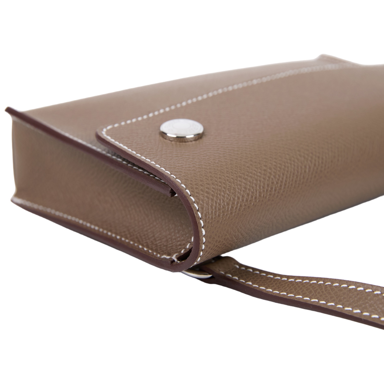 愛馬仕 Hermes Nap wallet 隨身錢包 銀色五金 大象灰 H085291CK18 /G AM 003 UH  原廠盒子/防塵袋/購買證明影本