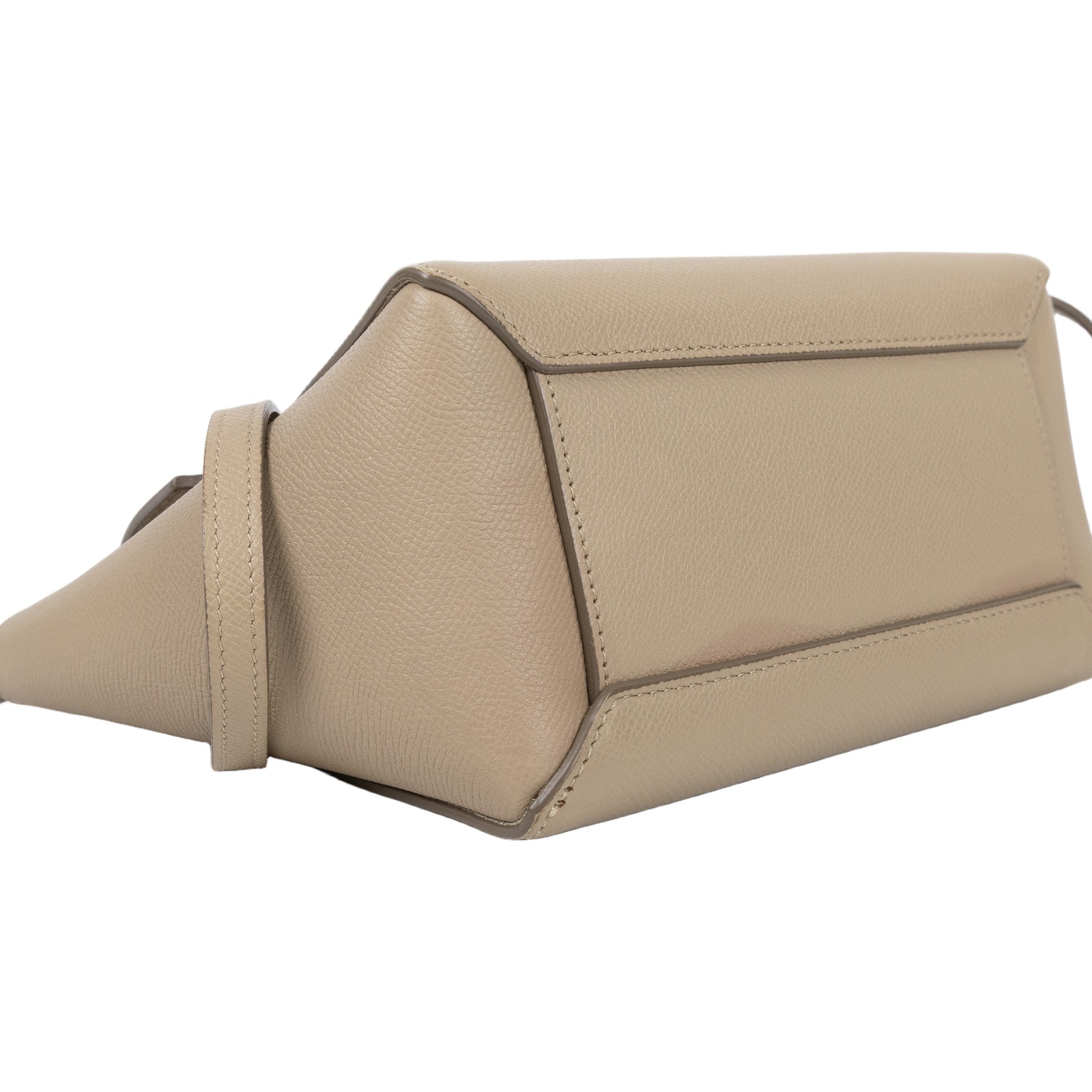 思琳 CELINE 珠地小牛皮 袖珍型 Belt 手袋 189003ZVA 奶茶色BELT BAG 鯰魚包 NANO 背帶