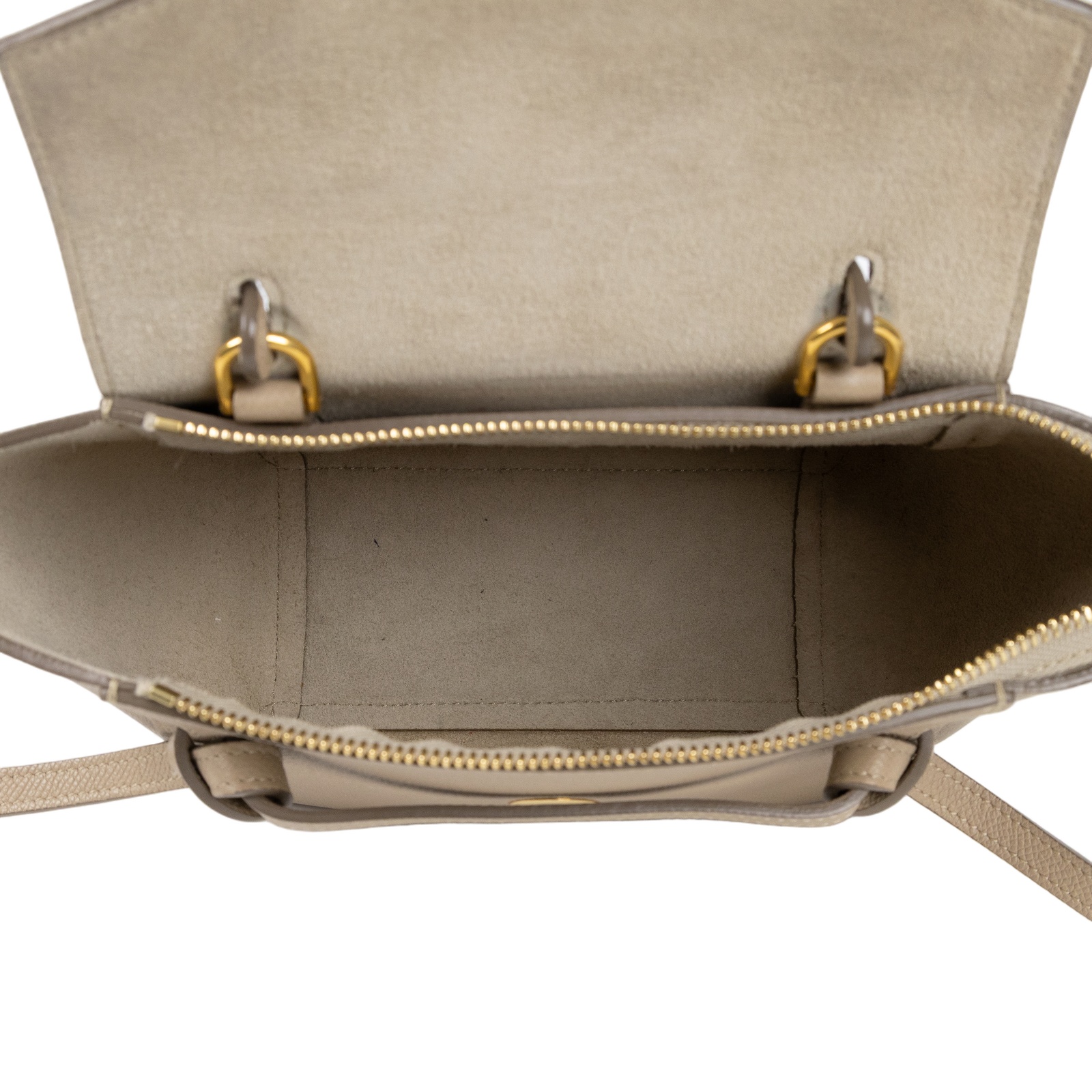 思琳 CELINE 珠地小牛皮 袖珍型 Belt 手袋 189003ZVA 奶茶色BELT BAG 鯰魚包 NANO 背帶