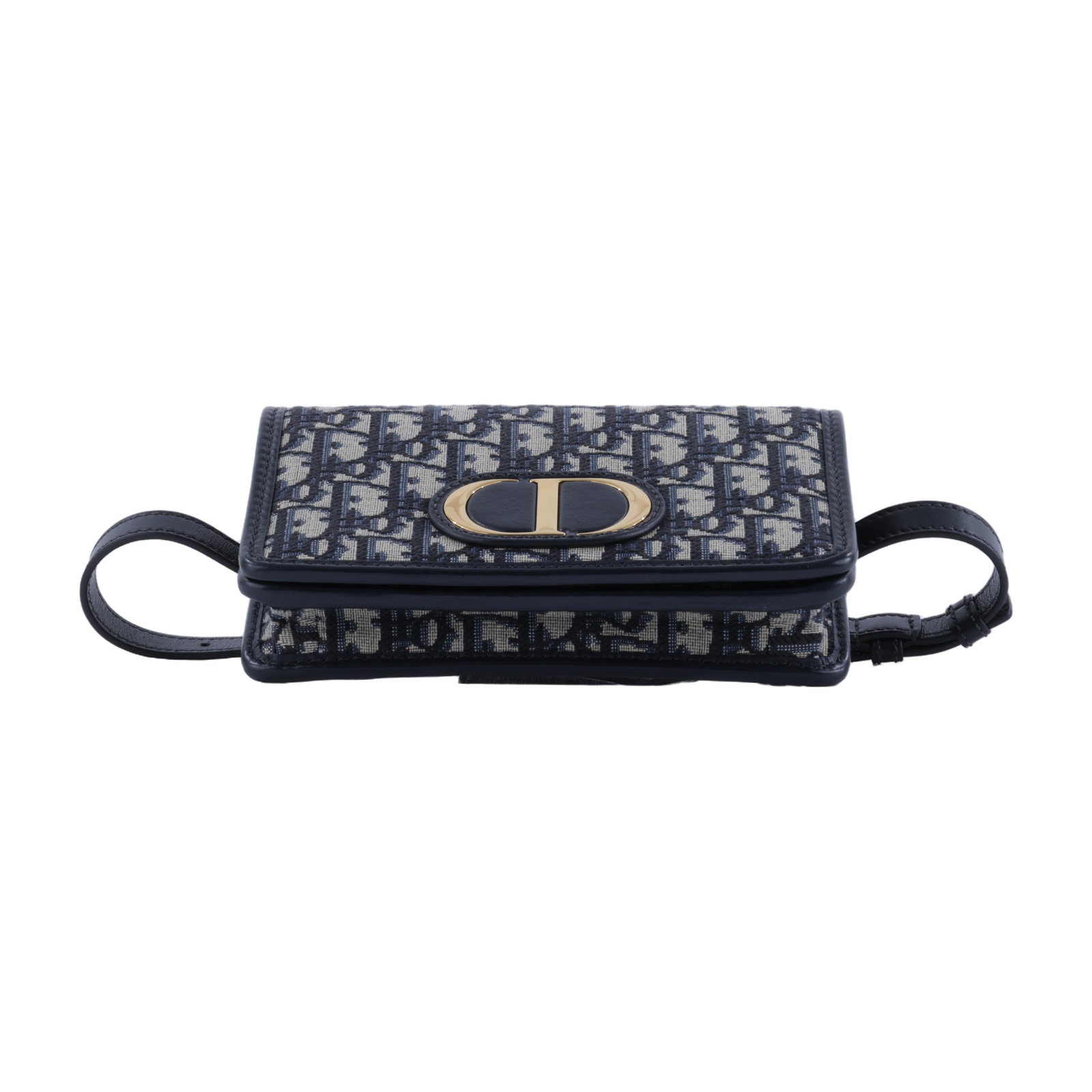 迪奧 CHRISTIAN DIOR Lady Dior My 帆布 鍊條 肩背 手拿包 S2086UTZQ  原廠盒子/背帶
