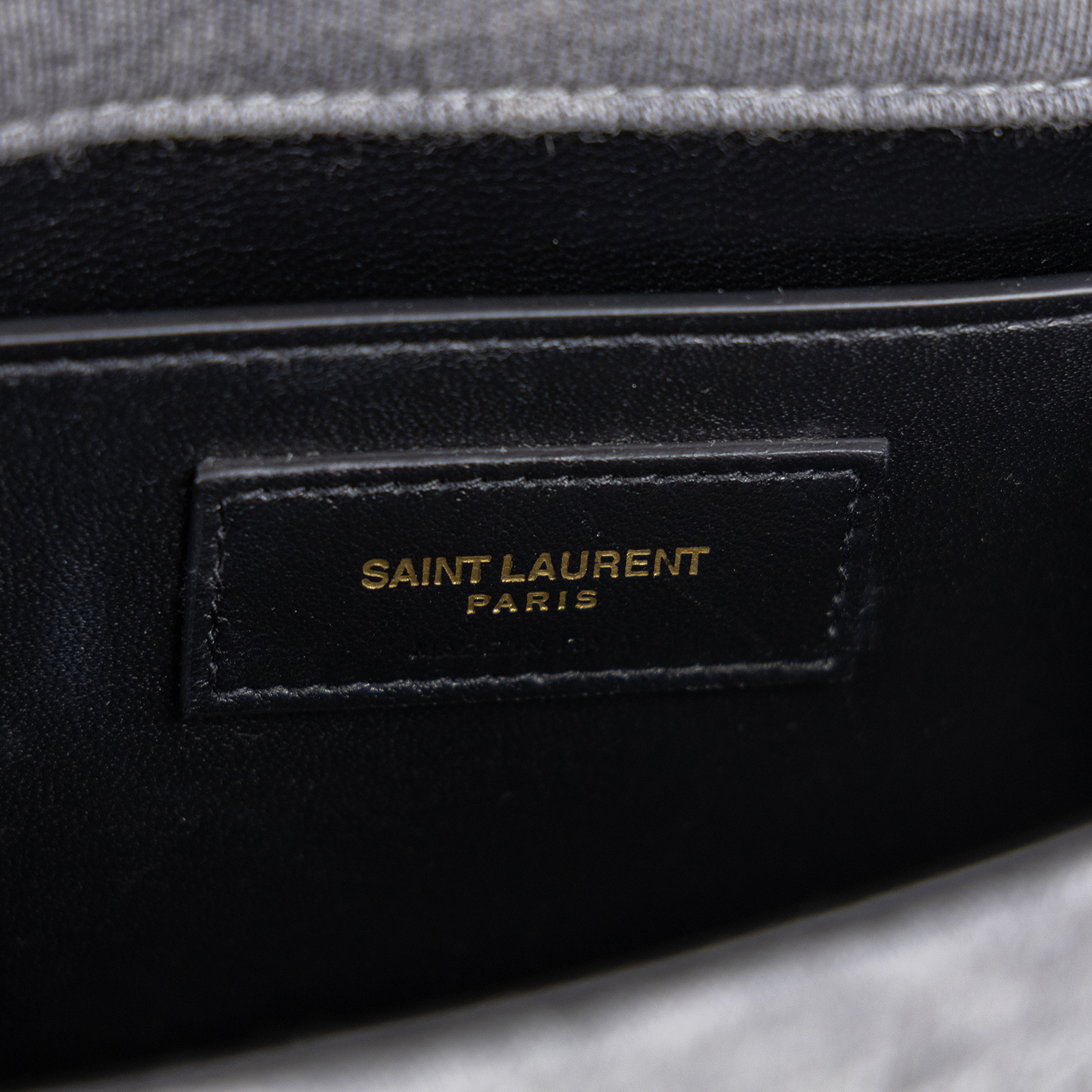 聖羅蘭 YSL SAINT LAURENT Jamie Medium 肩背包 斜背包 鏈條包 6348202F927 灰 JAMIE NEW 防塵袋