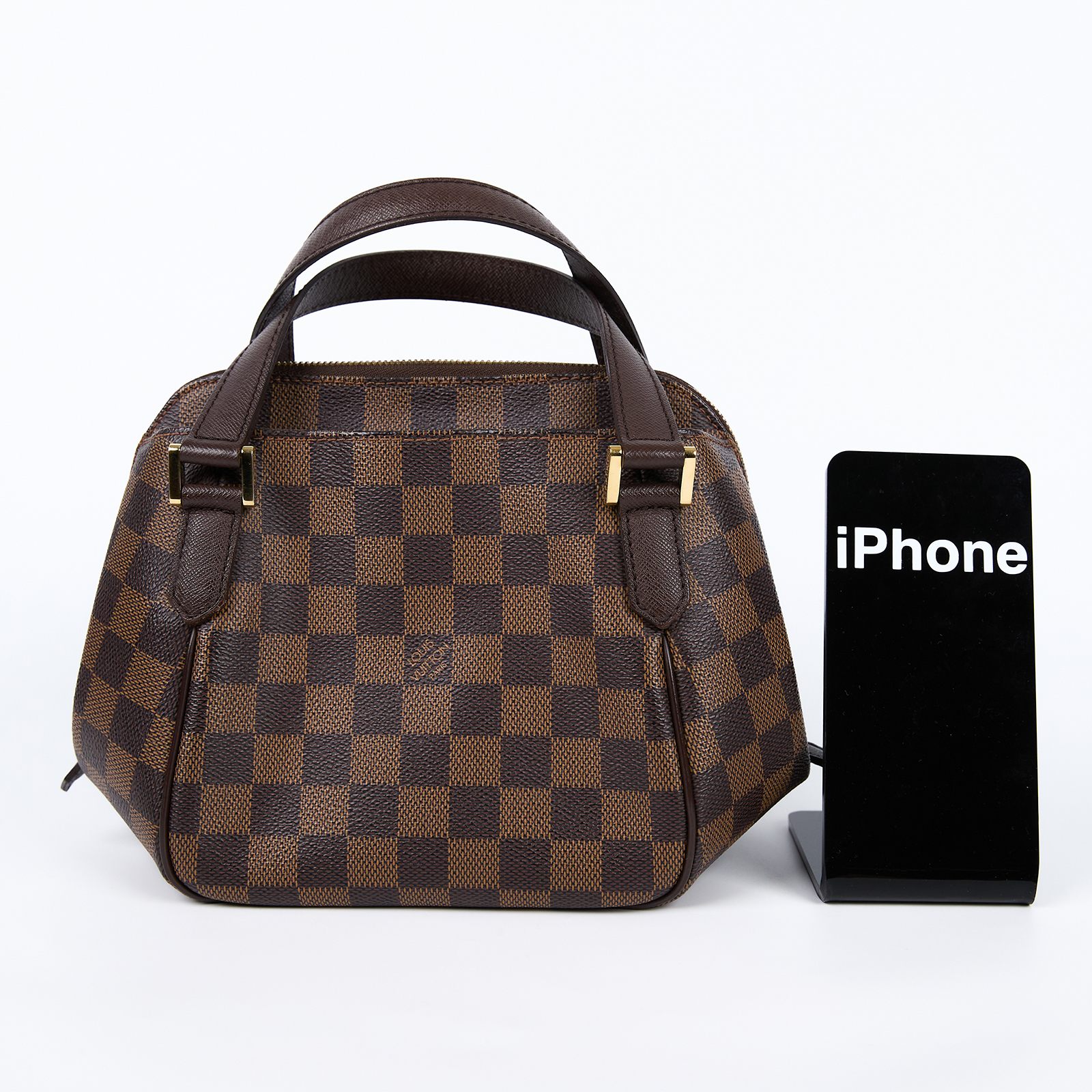 路易威登 LOUIS VUITTON Belem PM 手提包 N51173 棕棋盤BELEM手提包 無附屬品