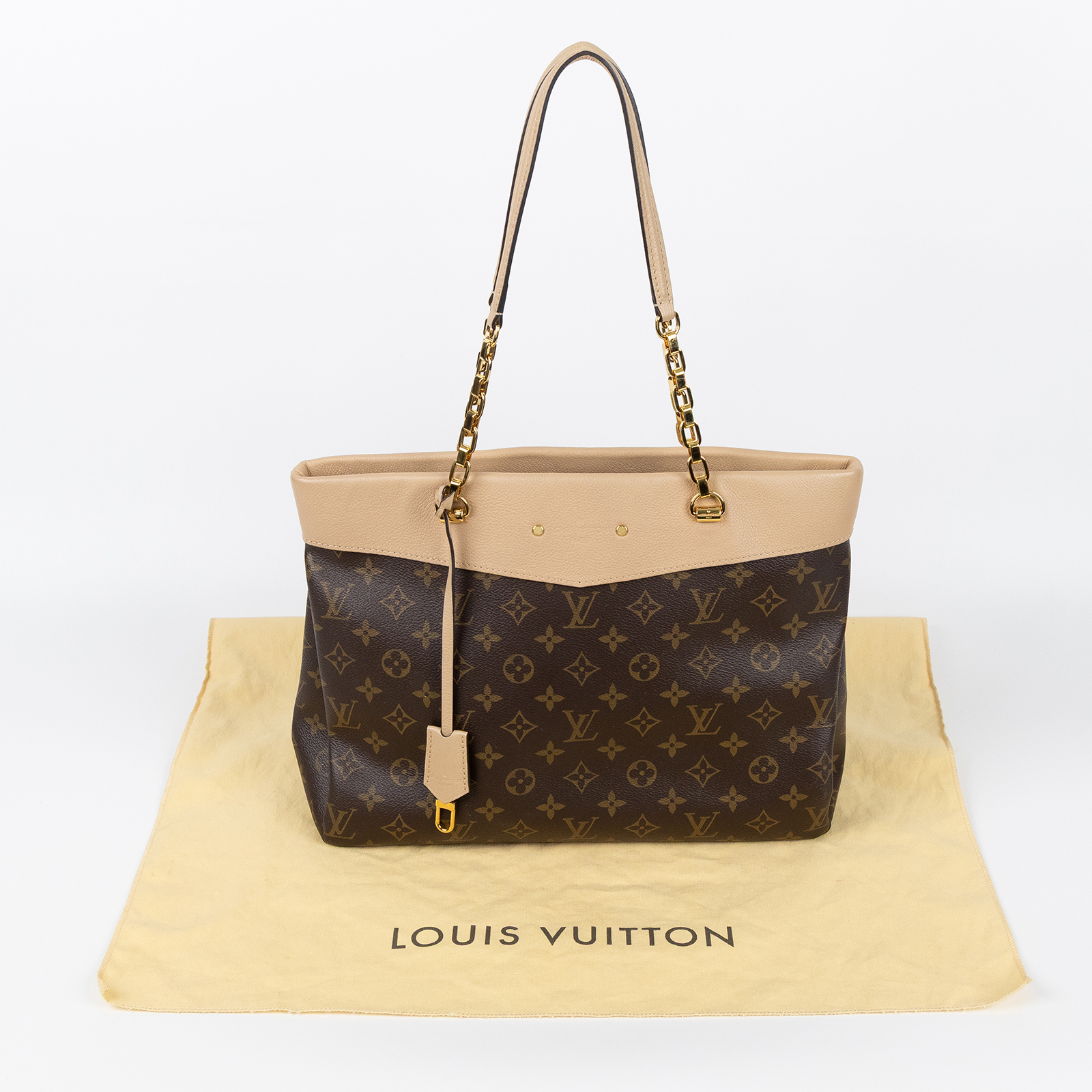 路易威登 LOUIS VUITTON Pallas Shopper 手提包 肩背包 M41580  防塵袋/吊牌