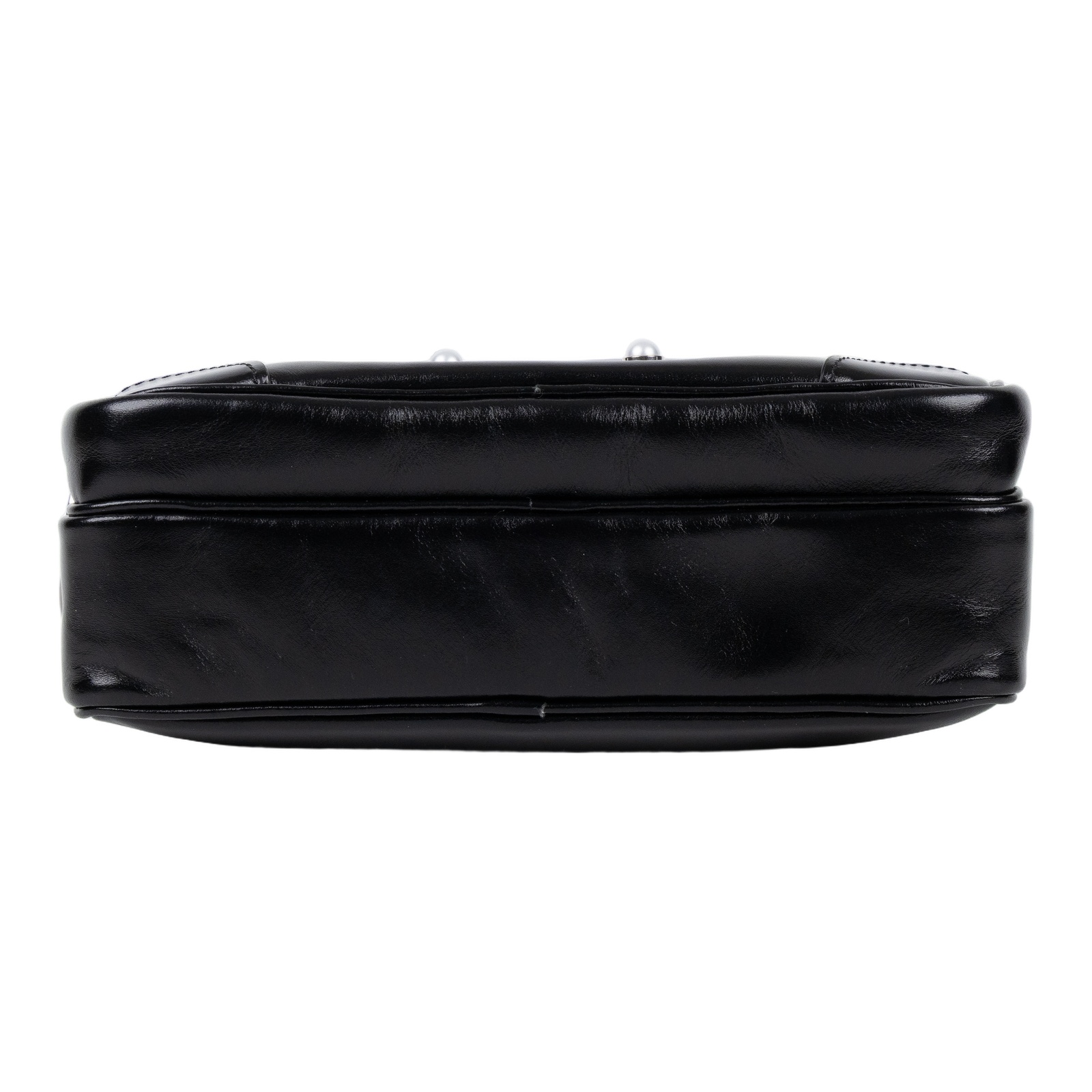 路易威登 LOUIS VUITTON Nil 斜背包 肩背包 手提包 M13987 晶片款 黑皮革Nil 防塵袋/購買證明/行李吊牌/背帶2