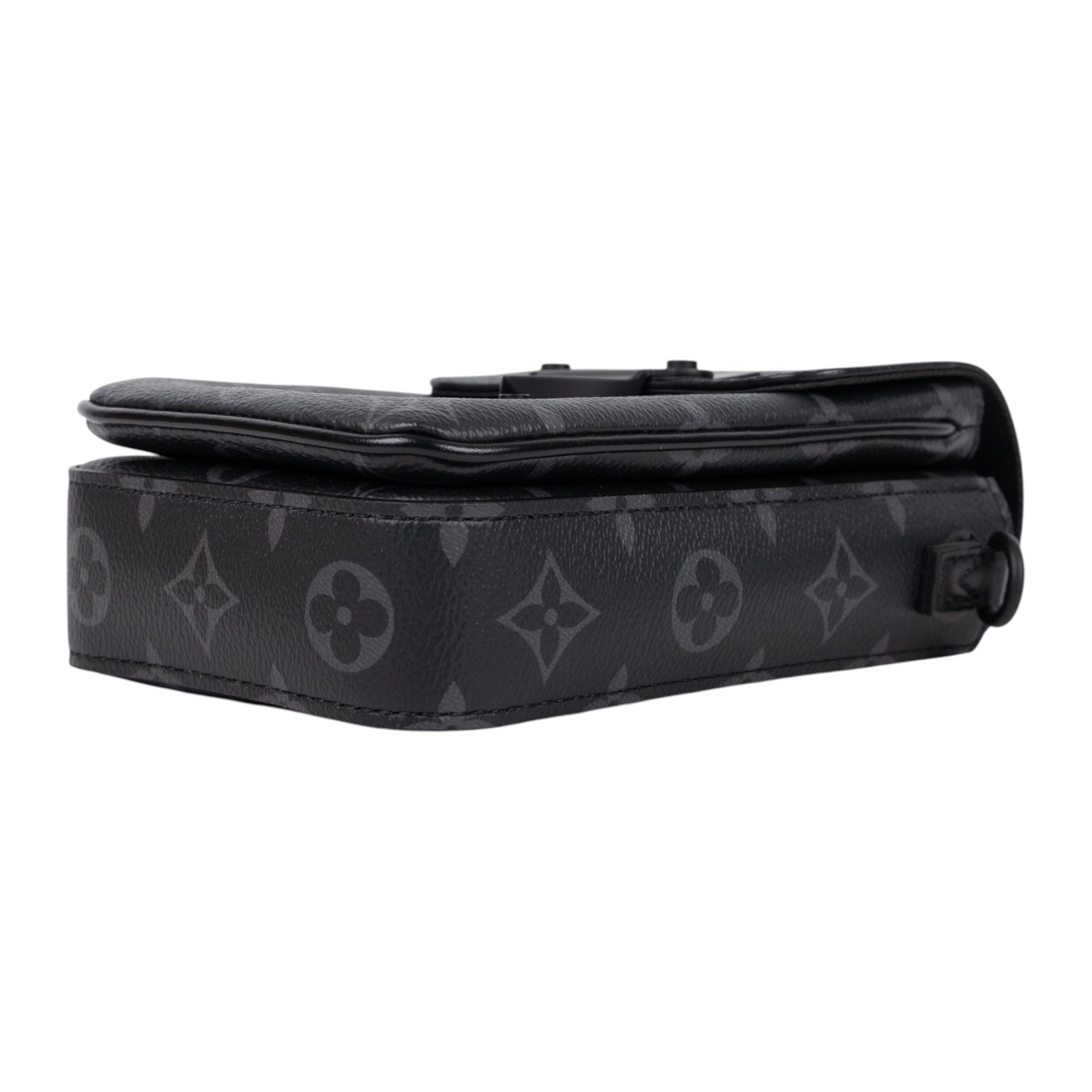 路易威登 LOUIS VUITTON S-Lock 直式隨身錢包 M82252 晶片款 黑S-Lock 鎖扣直式隨身錢包 原廠盒子/防塵袋/背帶