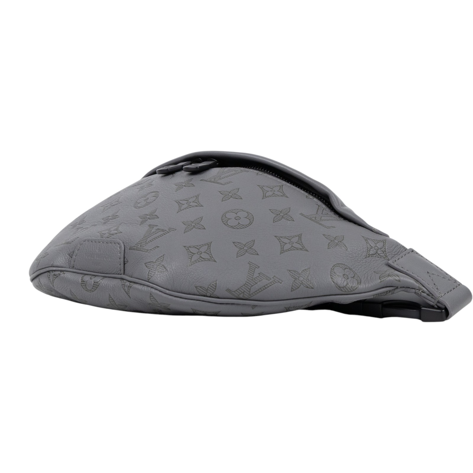 路易威登 LOUIS VUITTON Discovery 腰包 灰色 M46108 晶片款 灰壓花DISCOVERY腰包 無附屬品