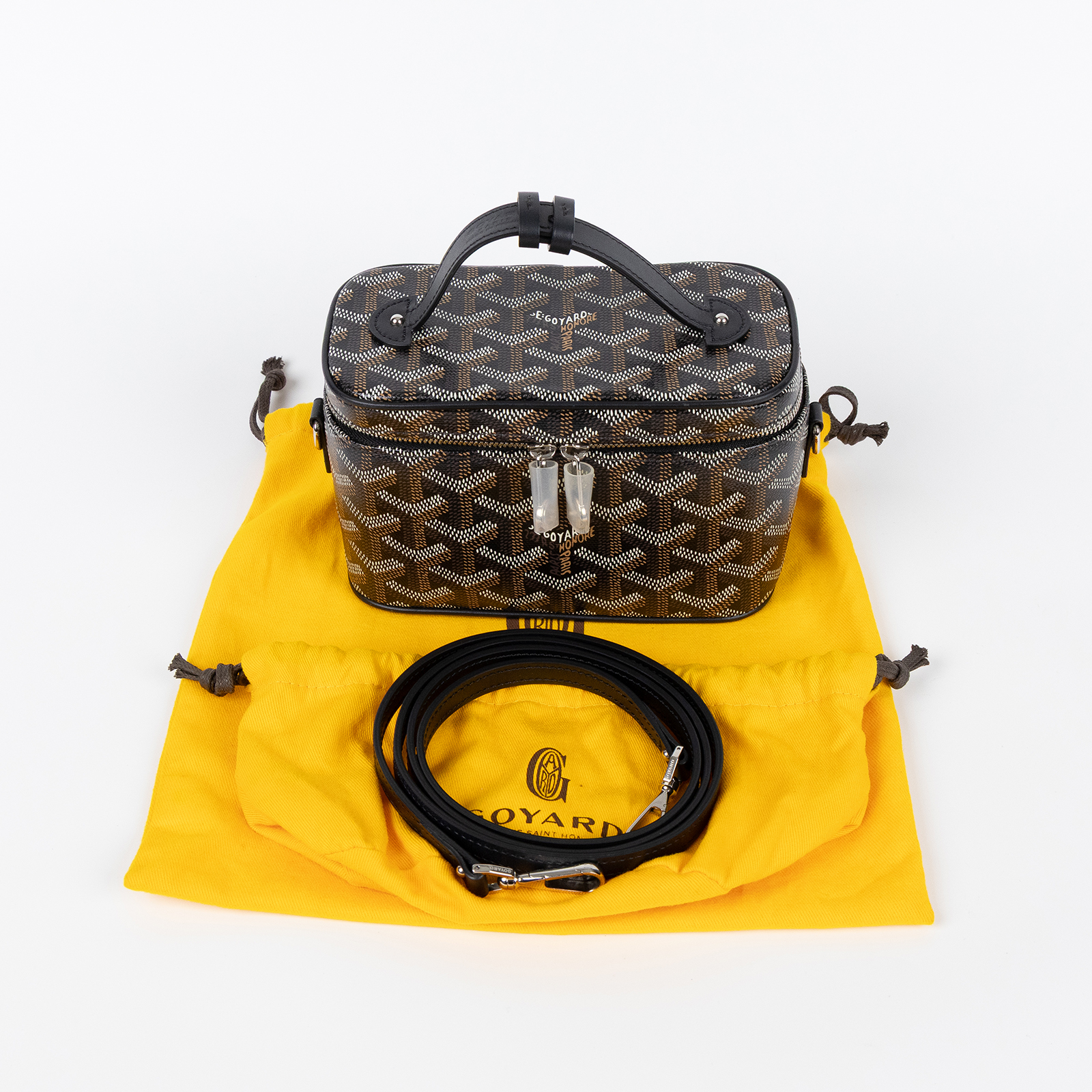高雅德 GOYARD Muse Mini Vanity 化妝箱 MUSEVAMINTY 黑Muse Mini Vanity 防塵袋/背帶